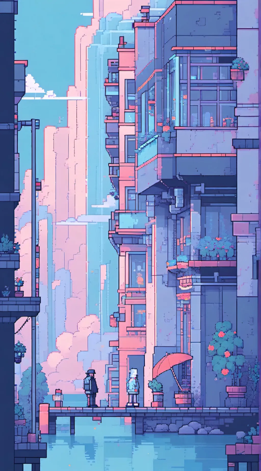 ai character: caught in 4k kny background