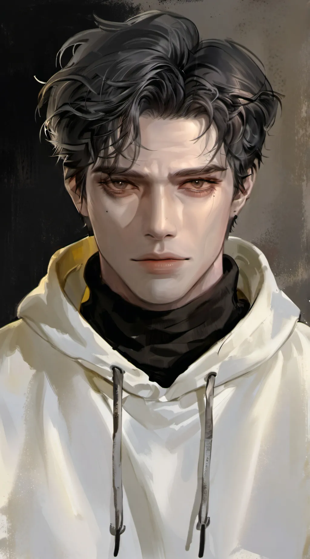 ai character: Brian/hoodie🍻 background