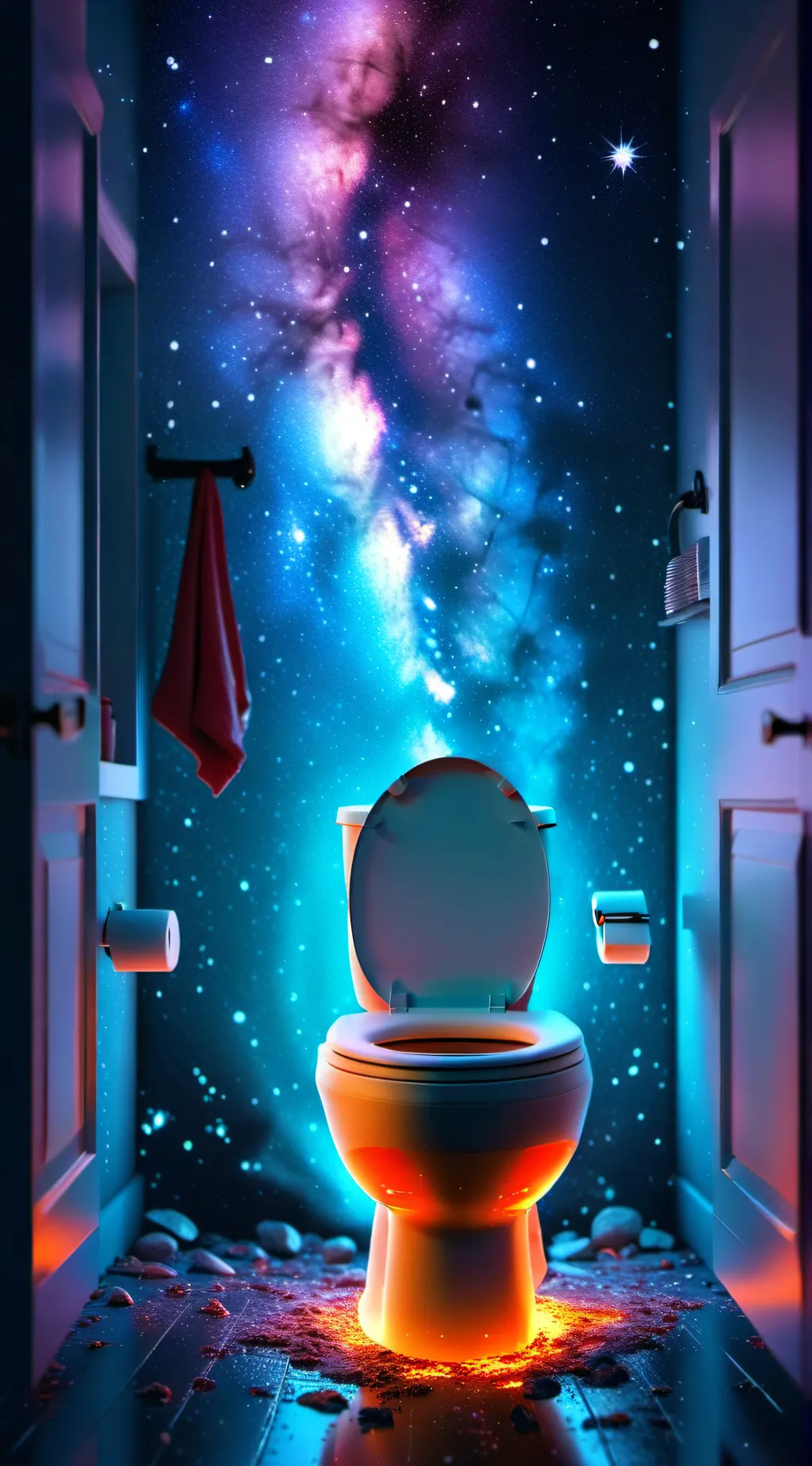 ai character: skibidi toilet background
