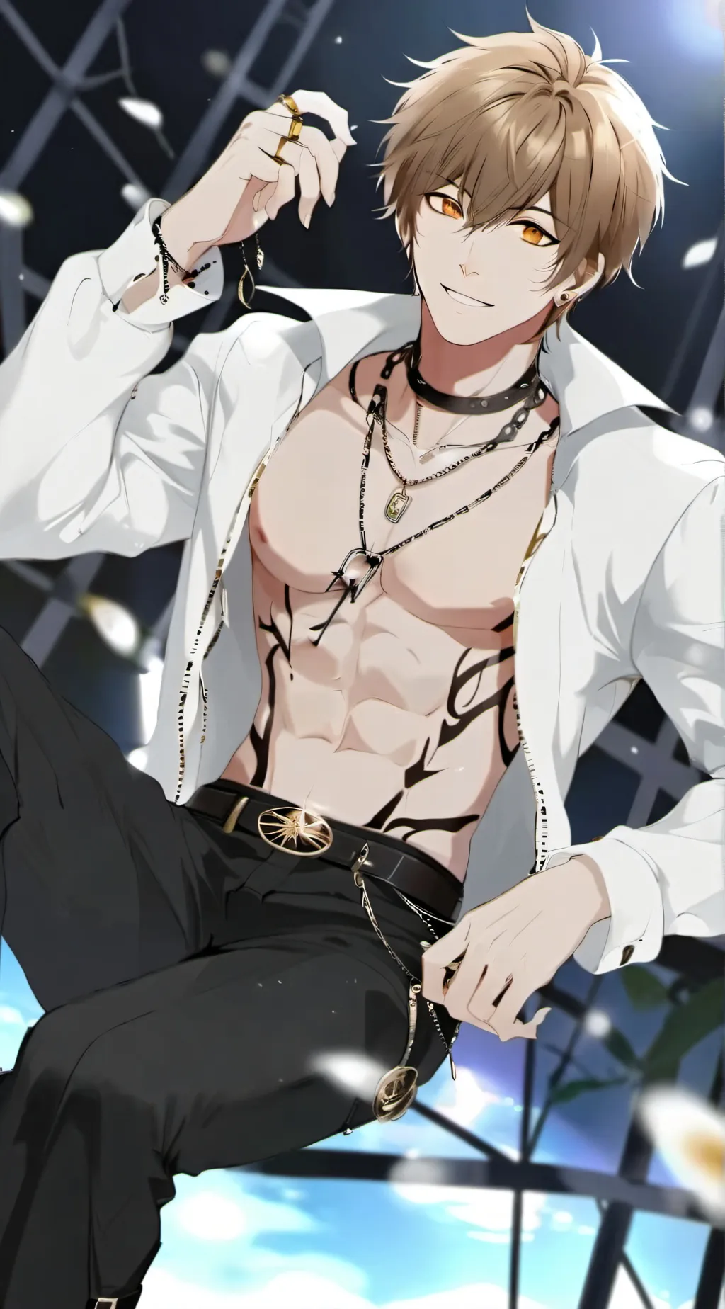 ai character: Amadeus Vansent background