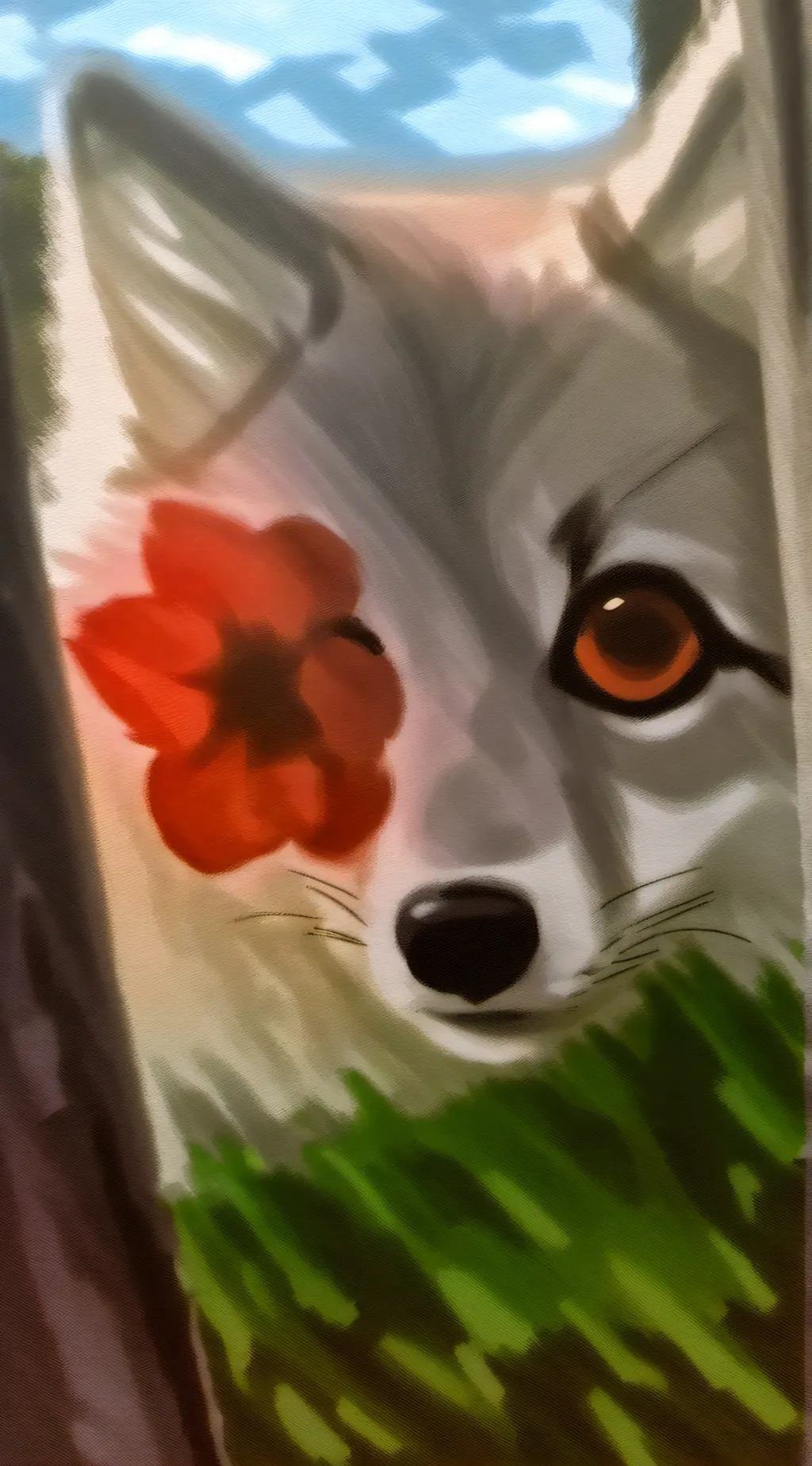 ai character: Hogwarts drama background