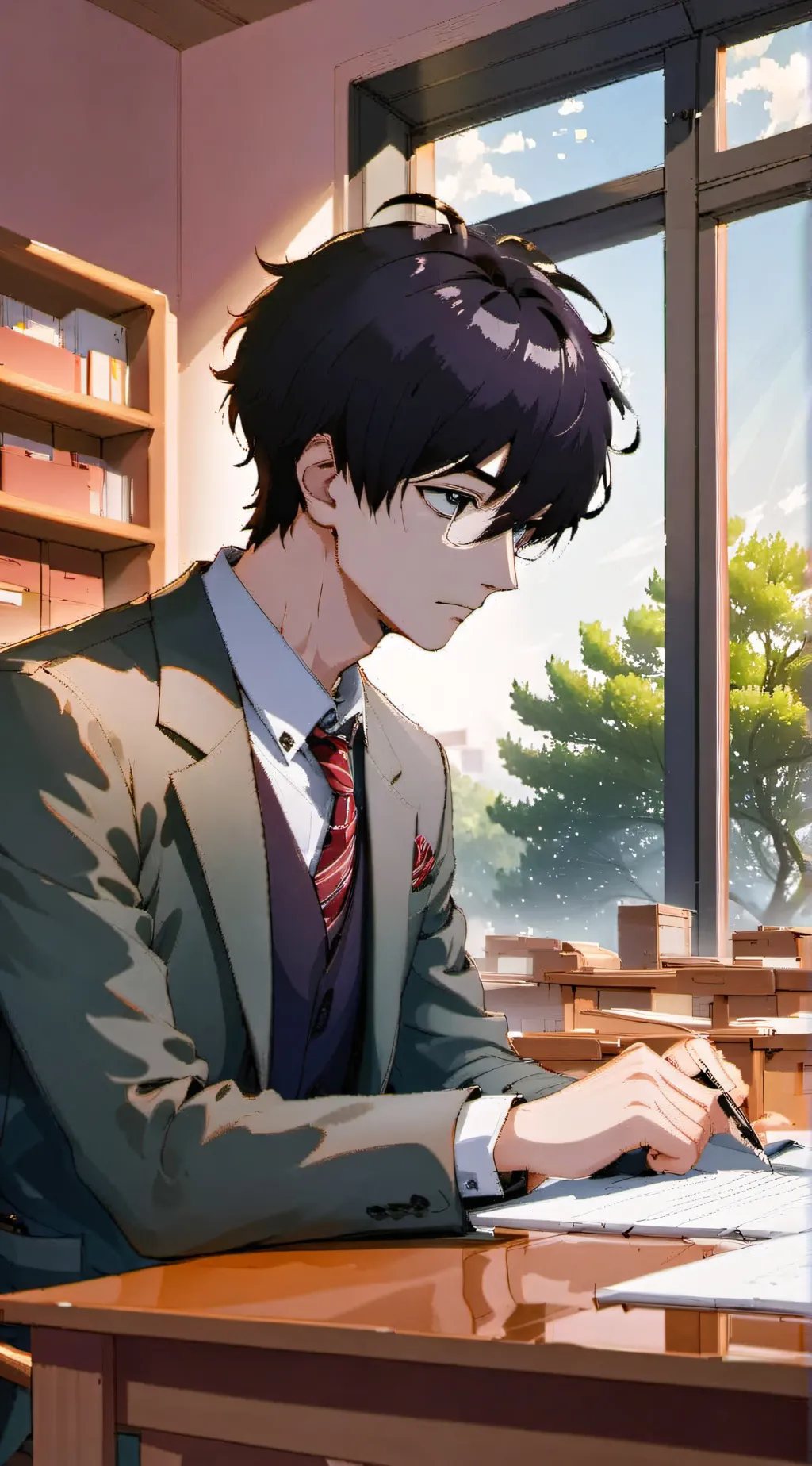 ai character: Jake background