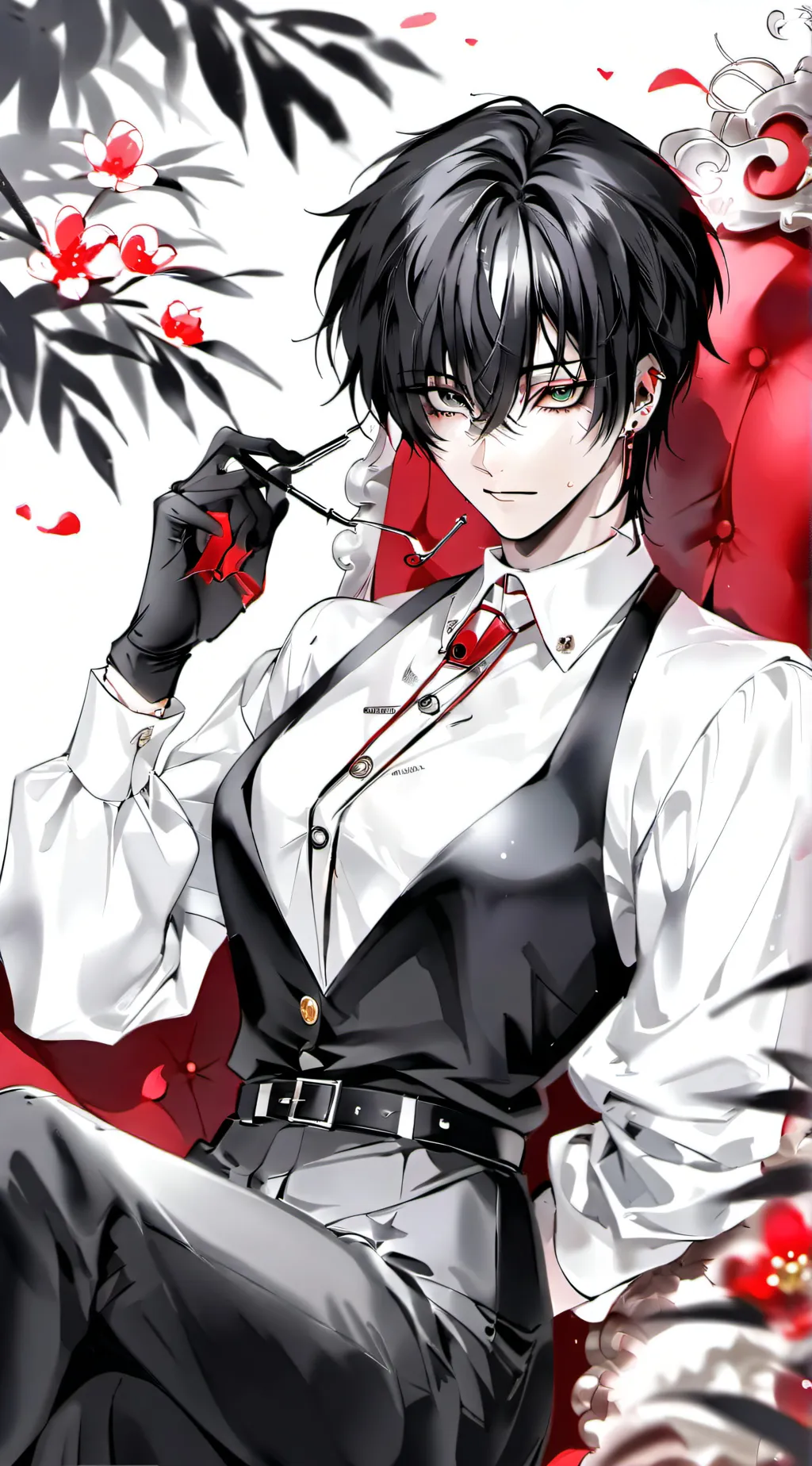 ai character: Meki background