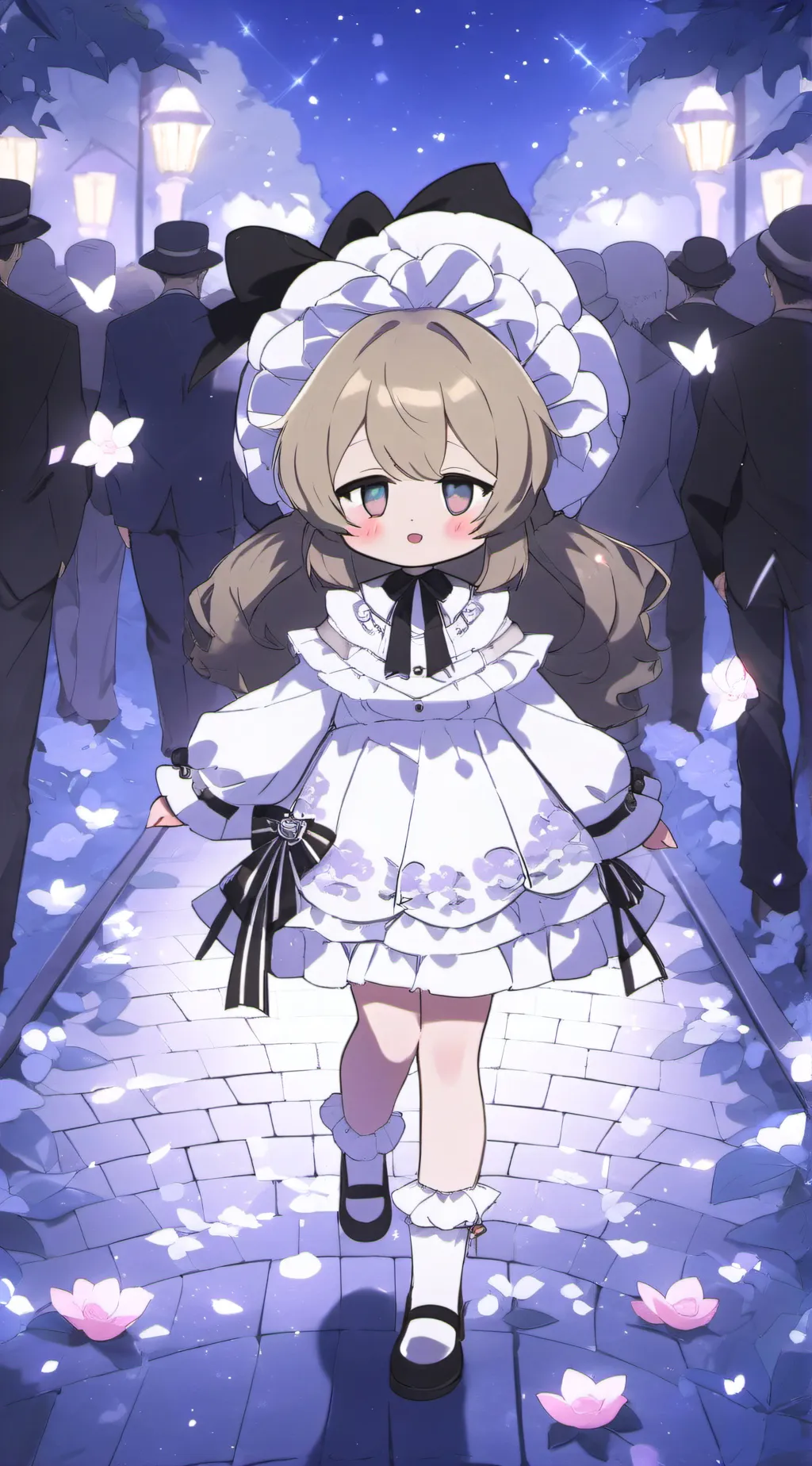 ai character: Yap on the track background