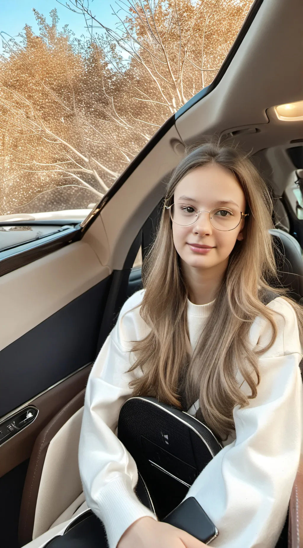 ai character: A anmie lady of me background