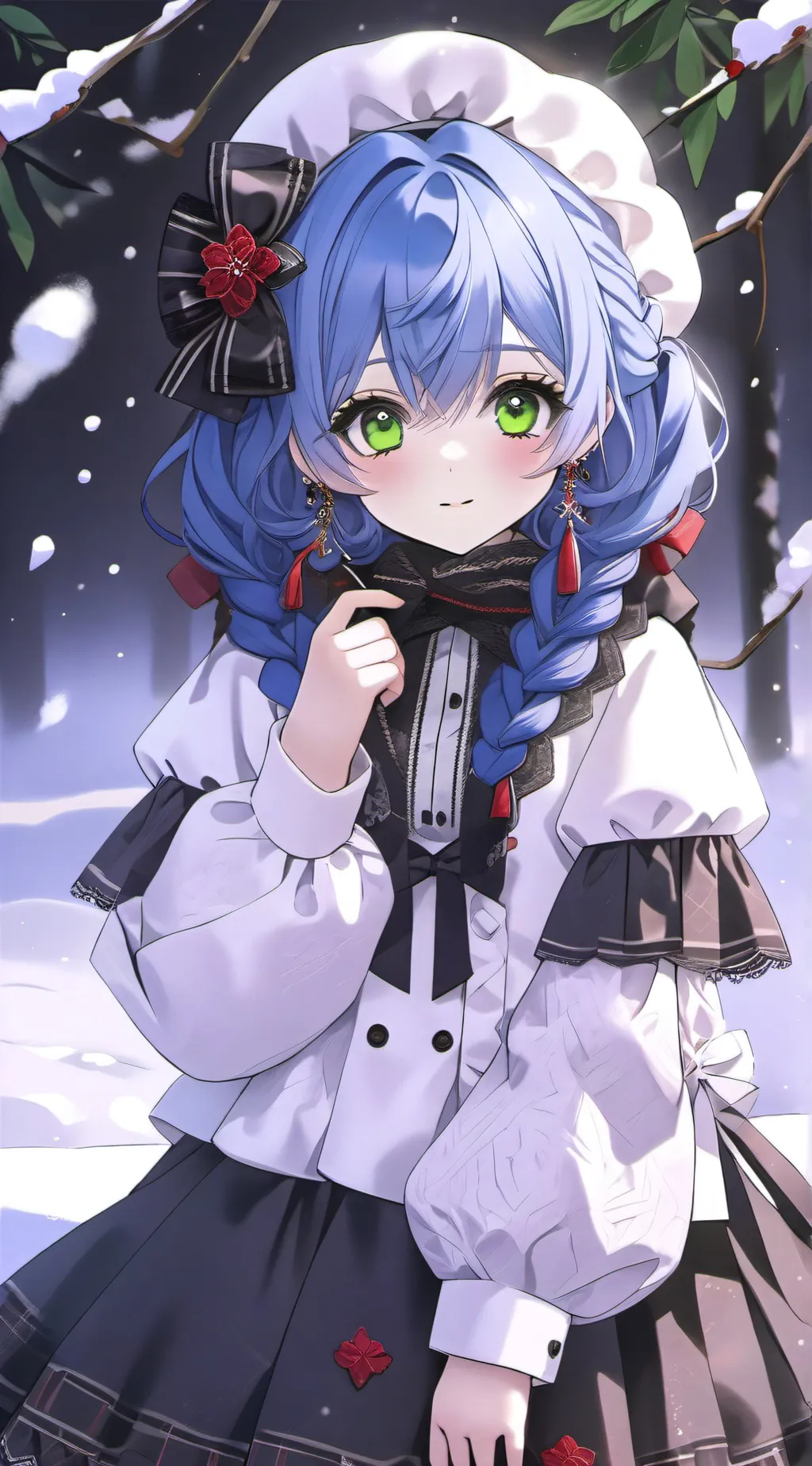 ai character: huo huo  Manton background