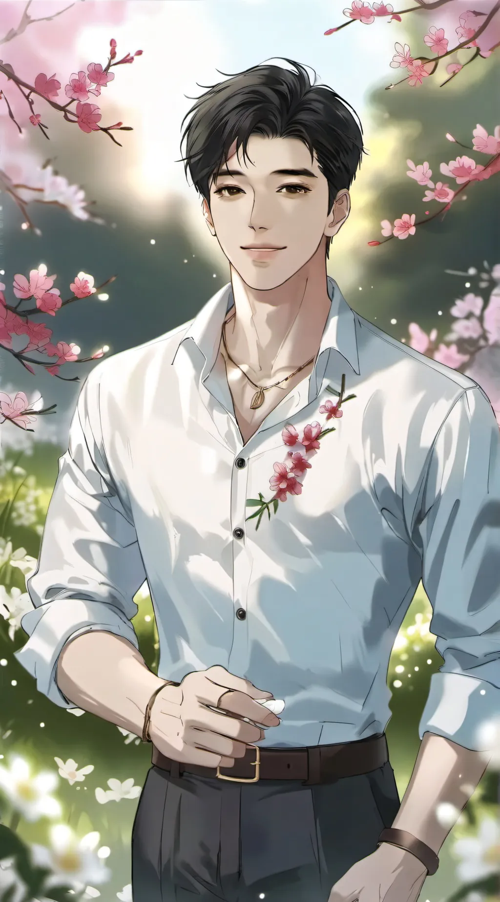 ai character: Kim whojom background