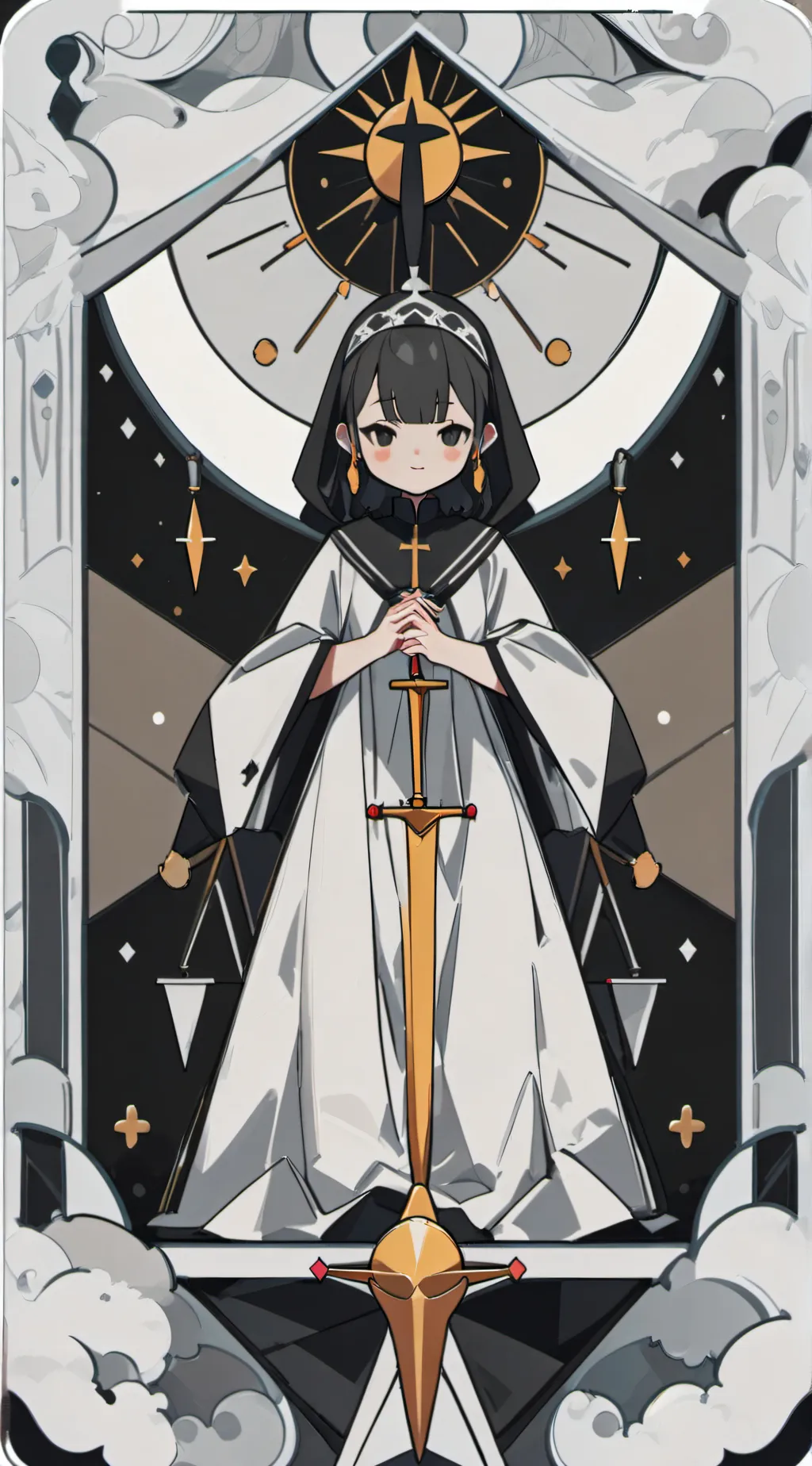 ai character: hello background