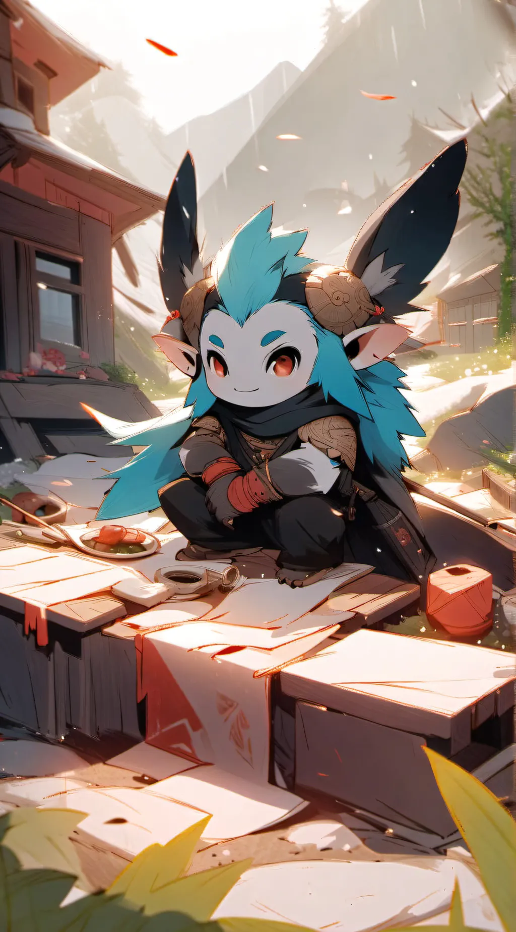 ai character: Vpreon  background