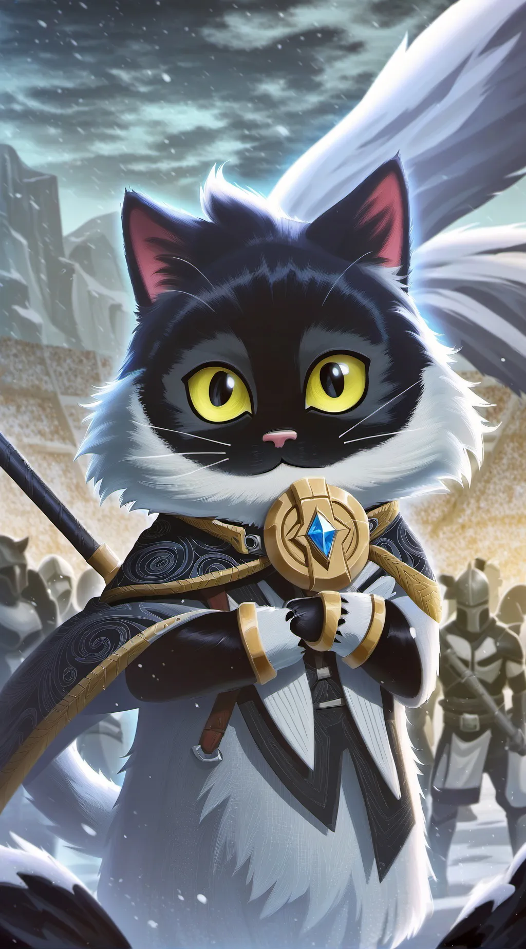 ai character: catnap x dogday background