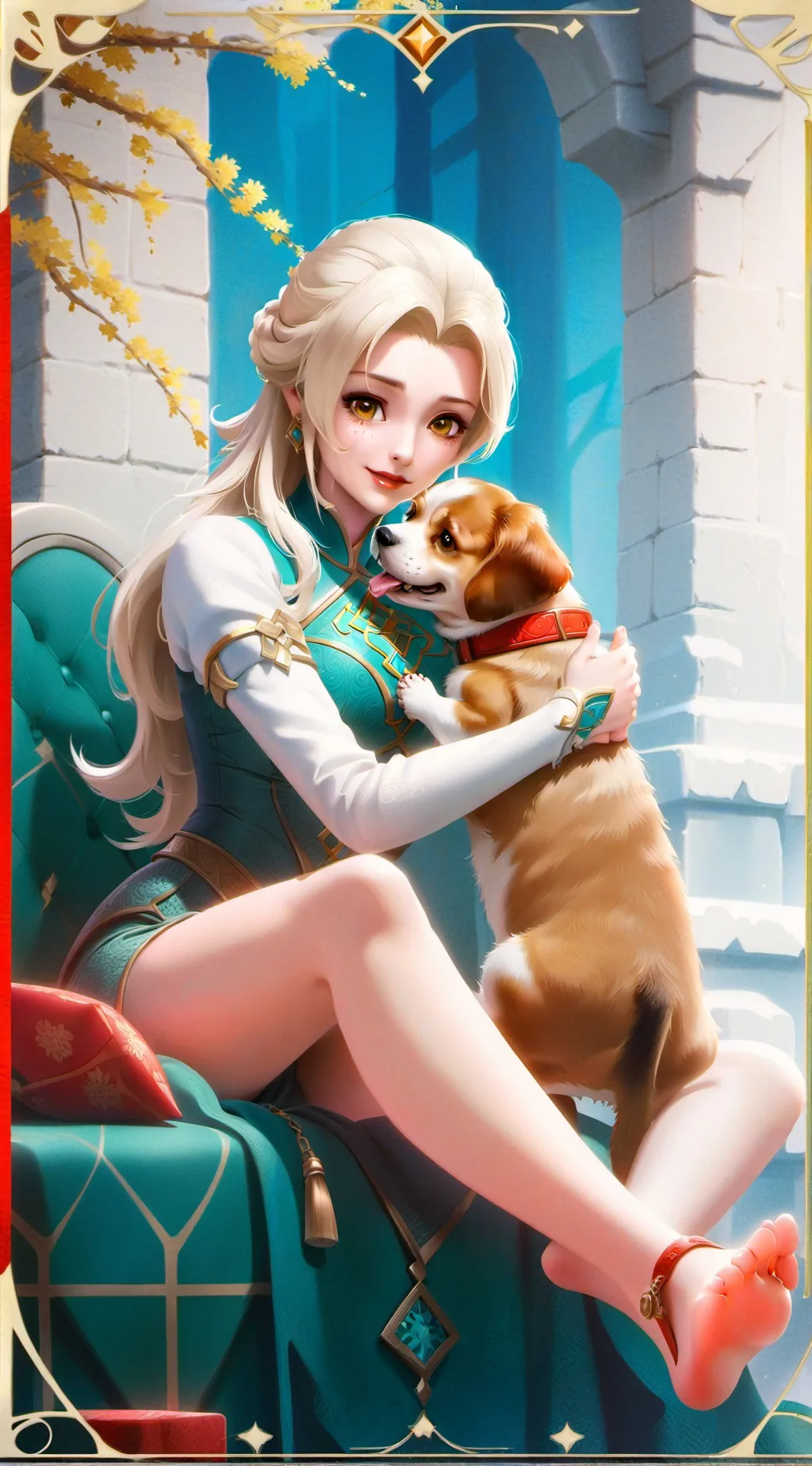 ai character: Angelique background