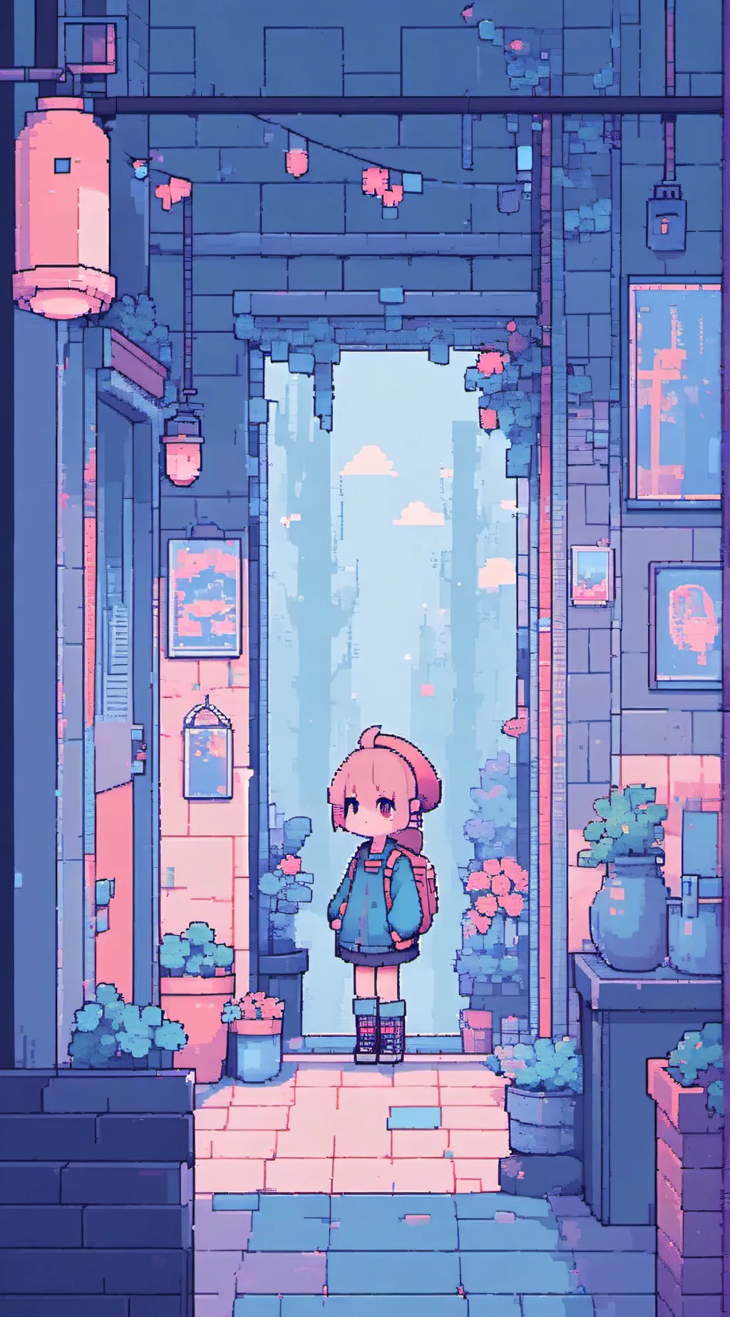 ai character: if you call me.. background