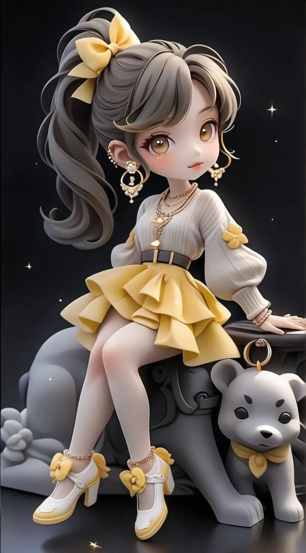 ai character: Yellow/Yanna background