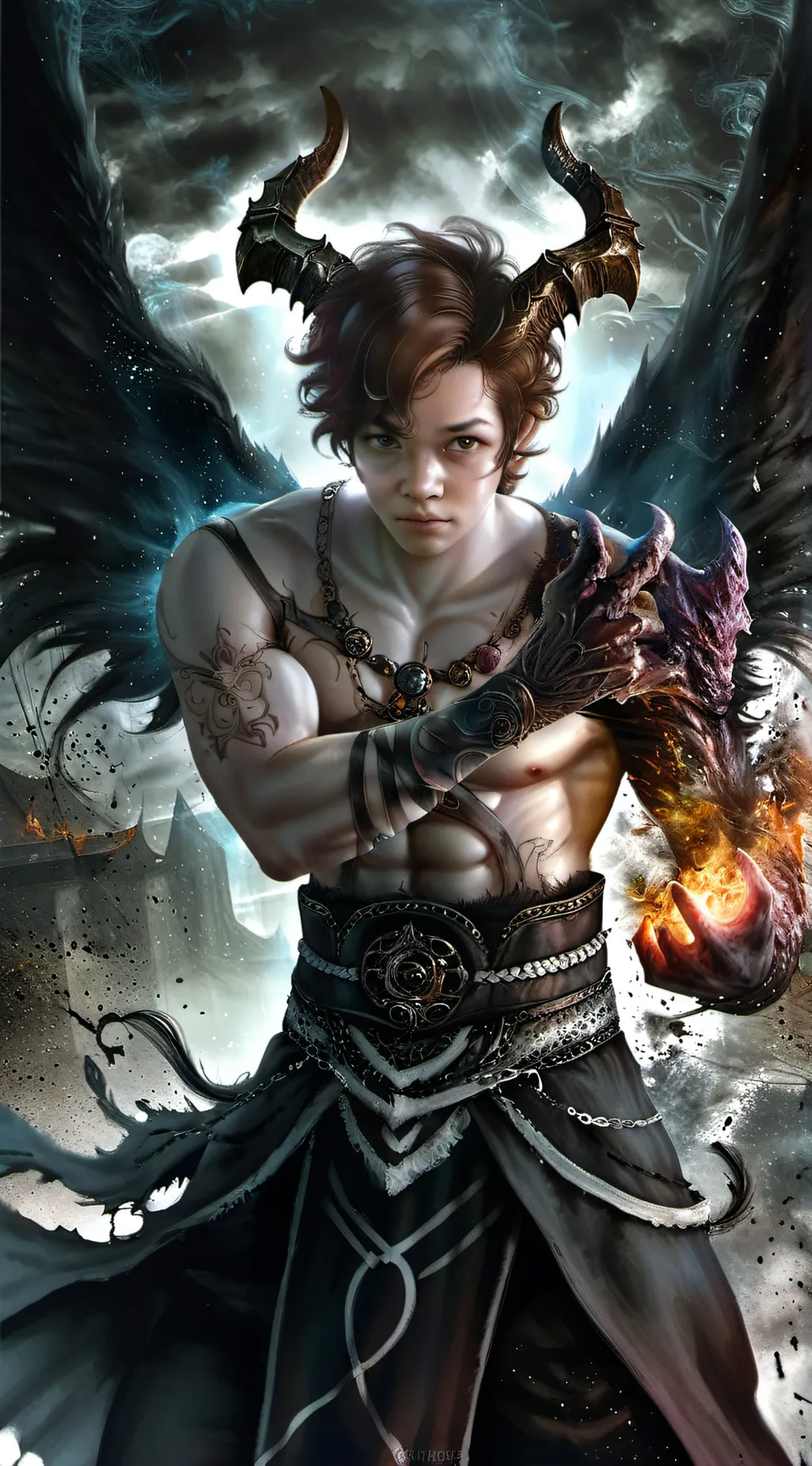 ai character: Aerithon background