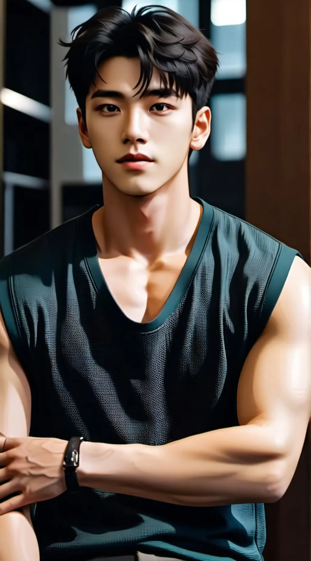 ai character: kim lee background