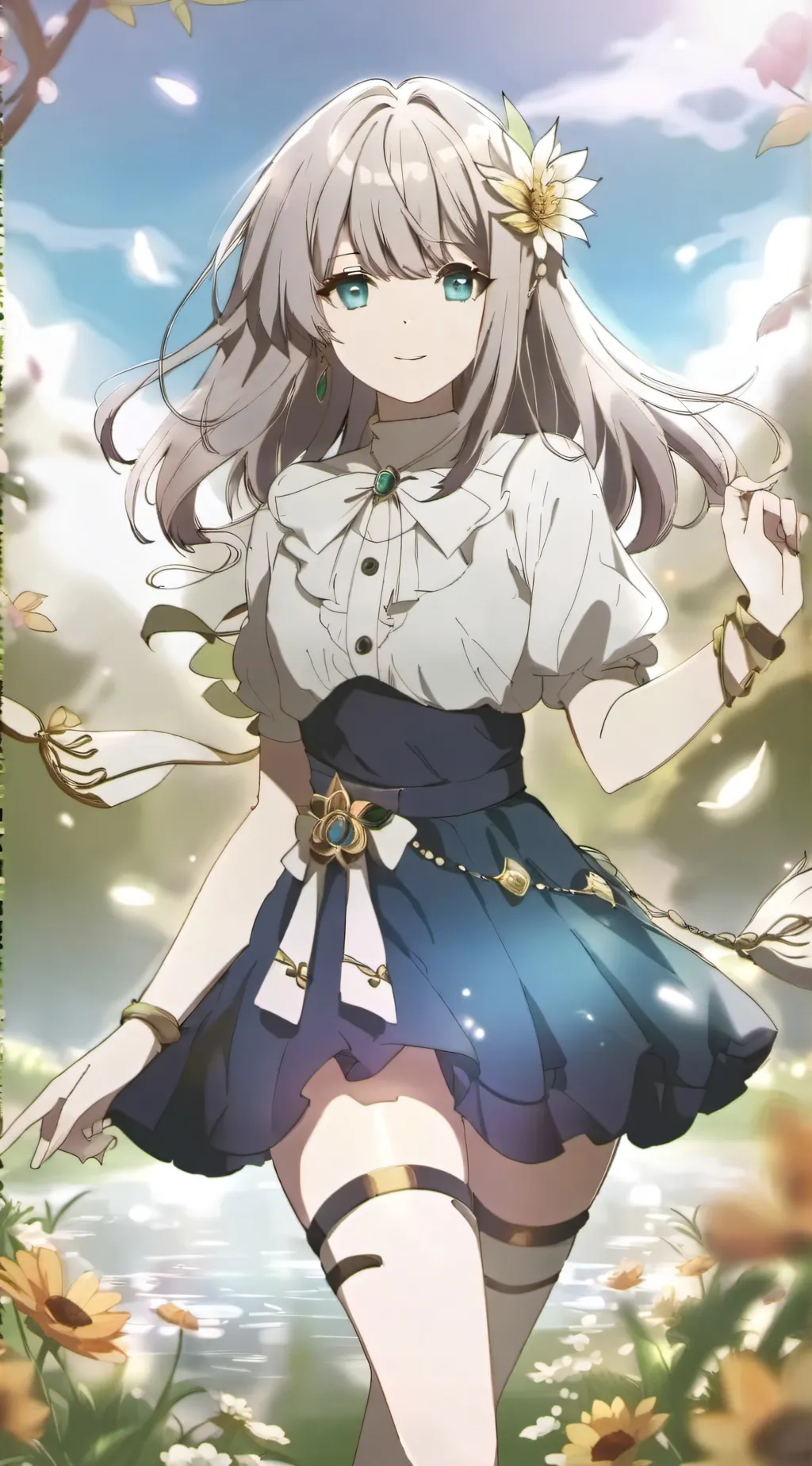 ai character: lilly and lexi background