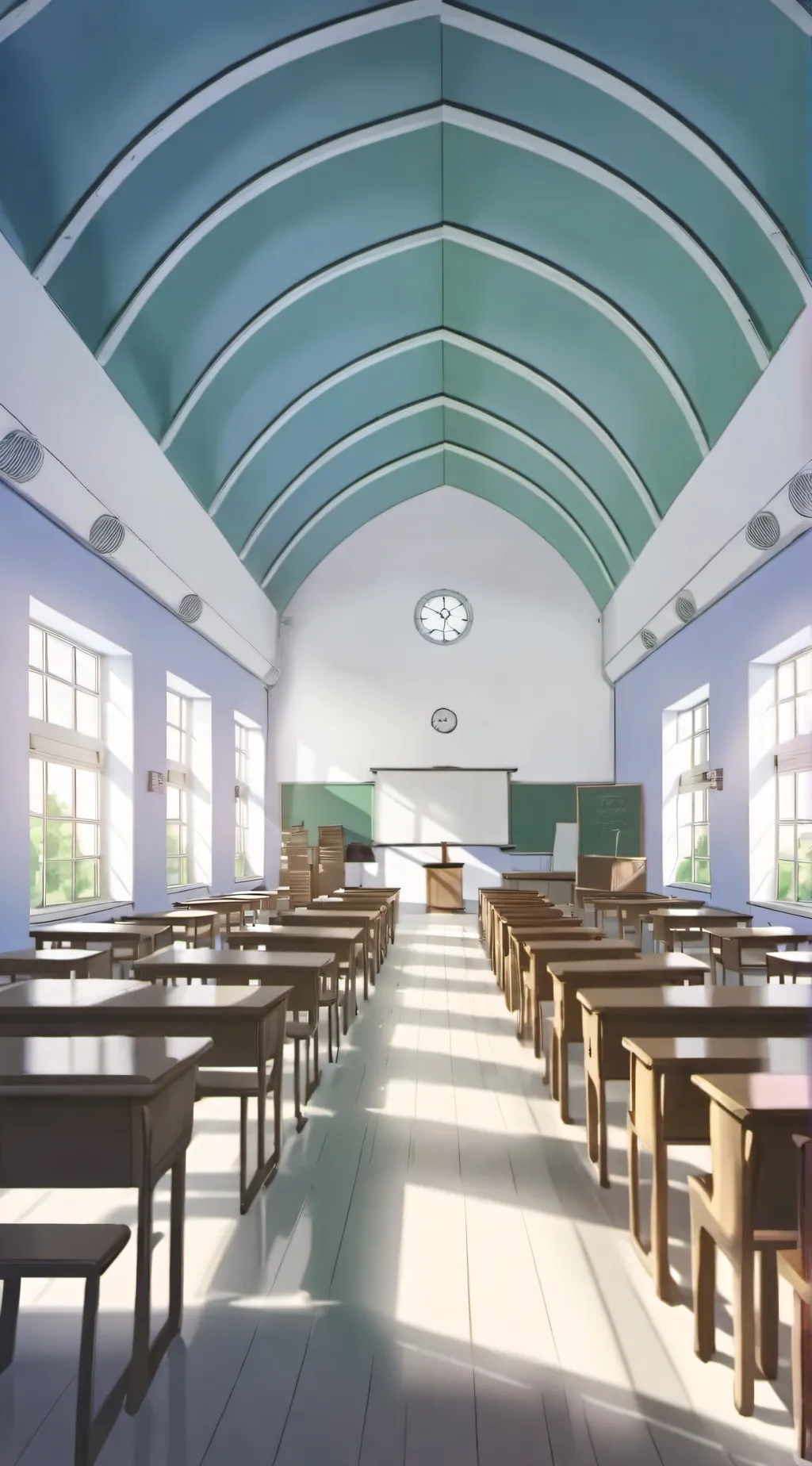 ai character: School background