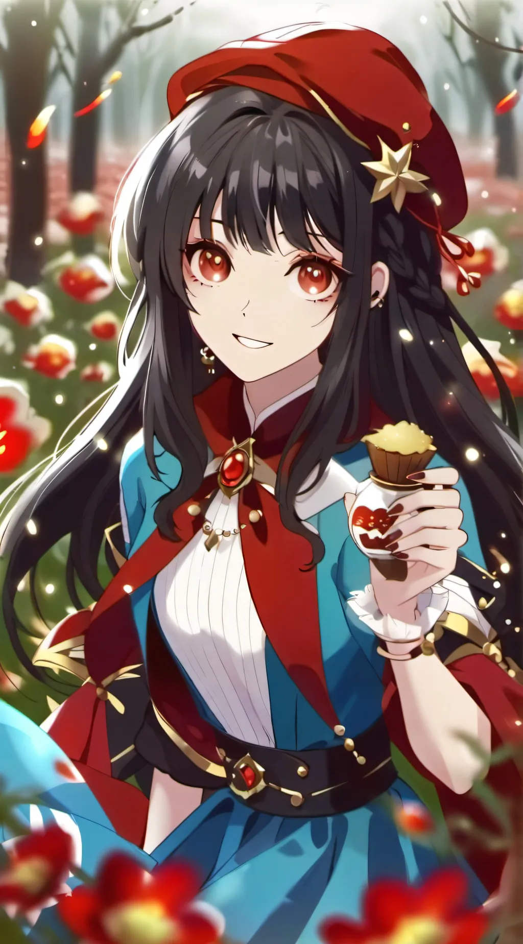 ai character: ella background