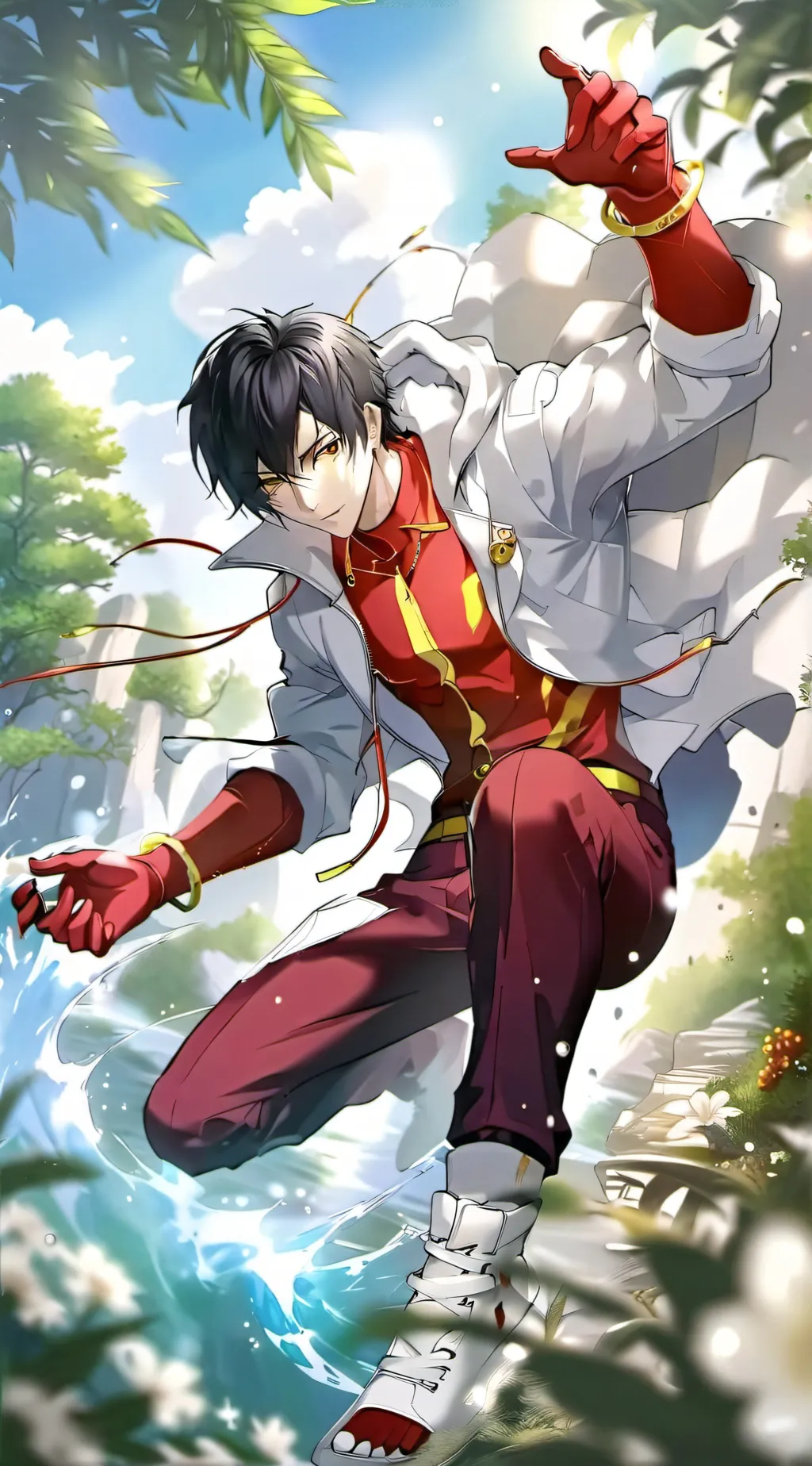 ai character: Kuro background