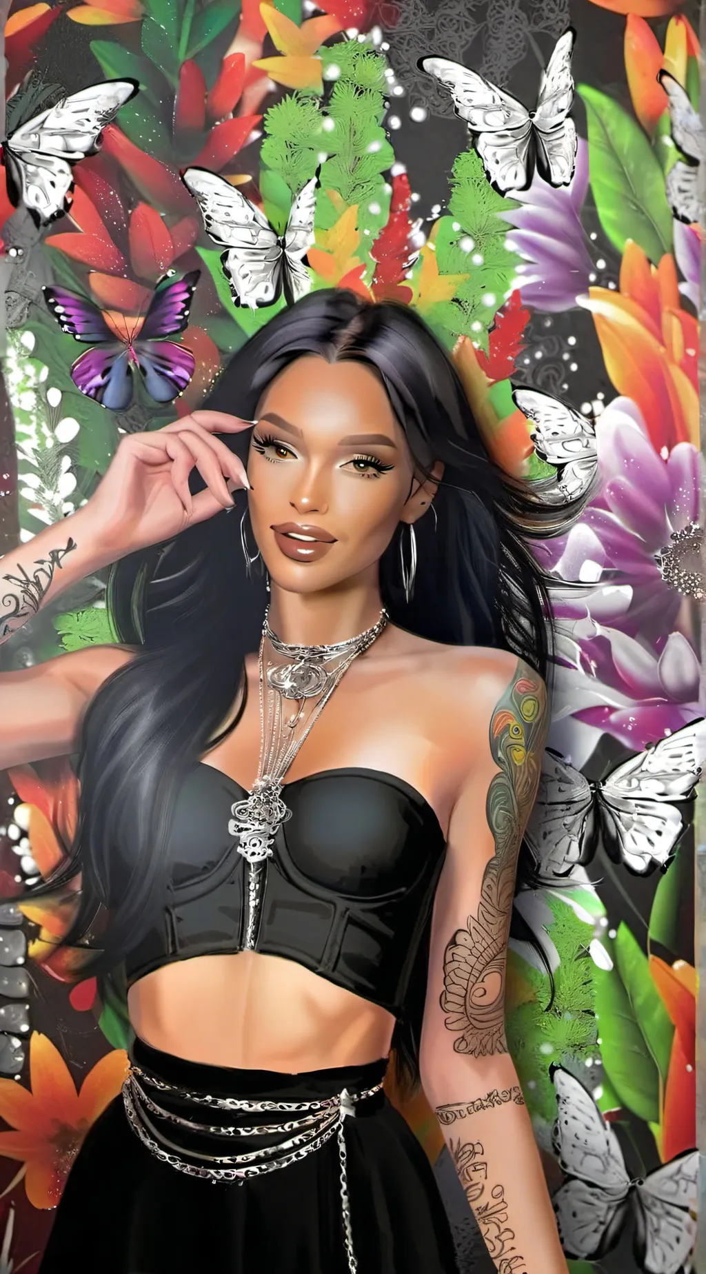 ai character: Kehlani background