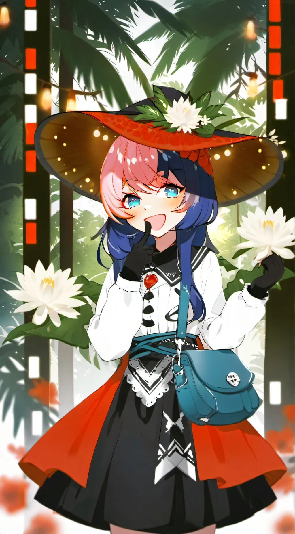 ai character: miss Malaysia background