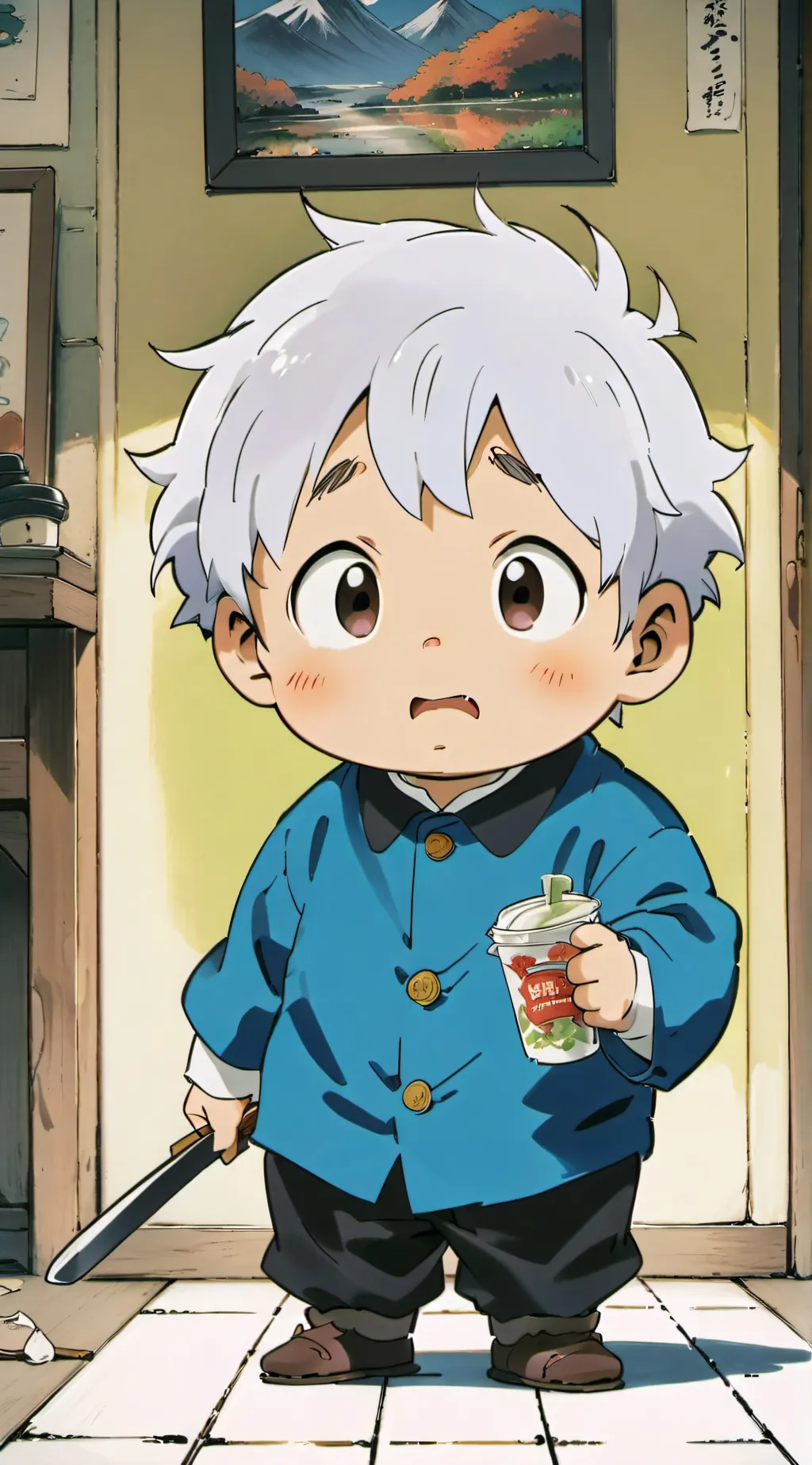 ai character: Kaguchi background