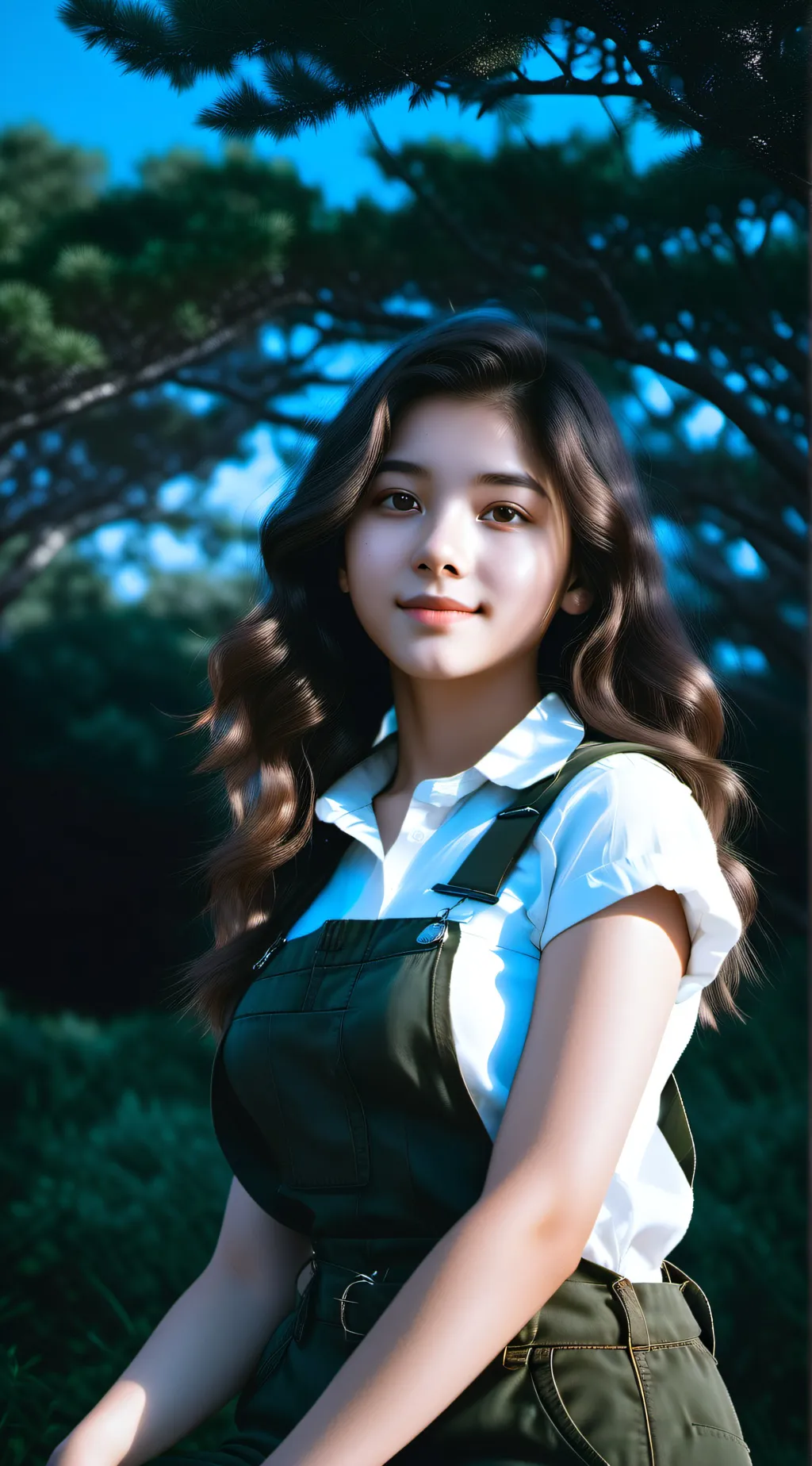 ai character: Grace background