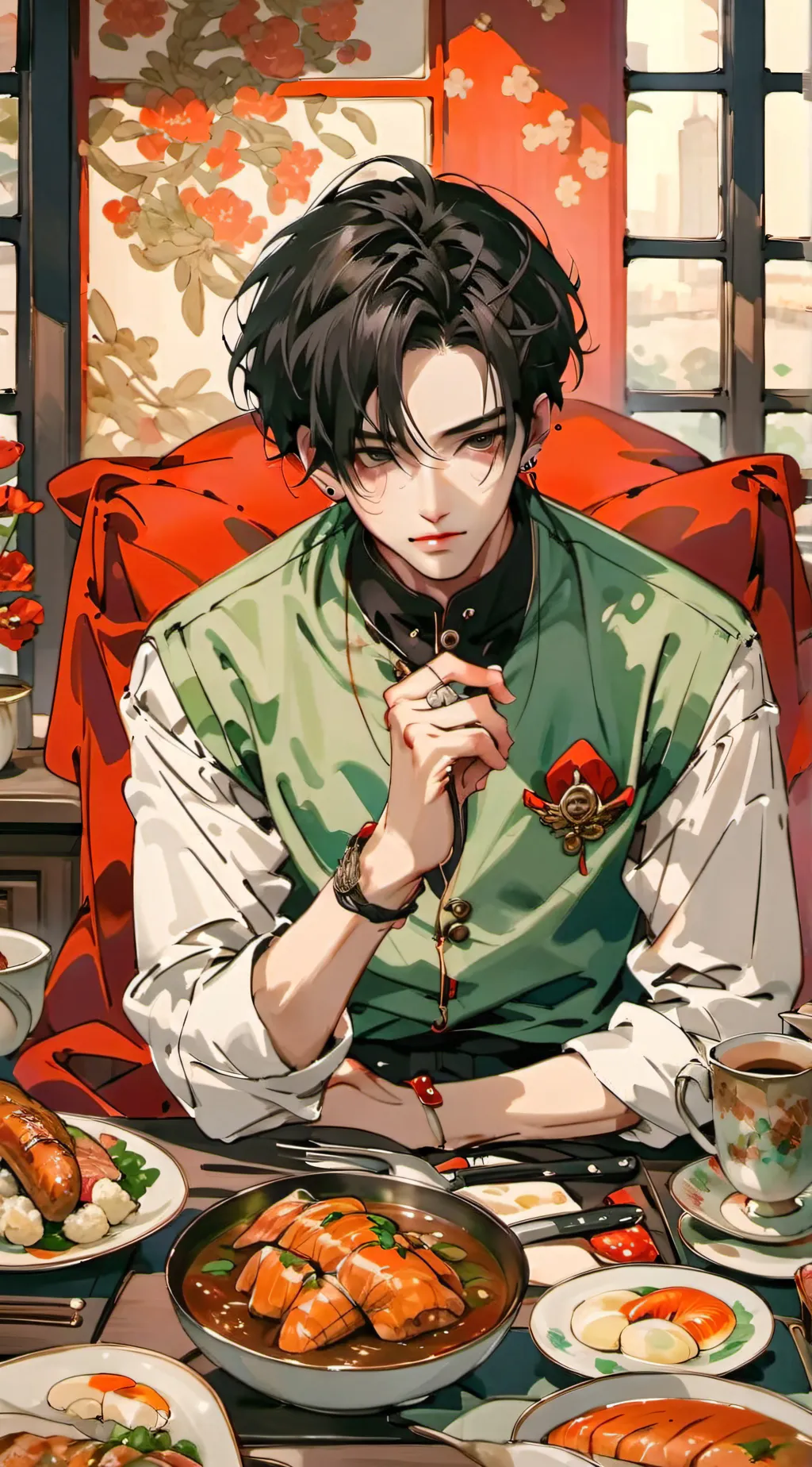 ai character: Logan background