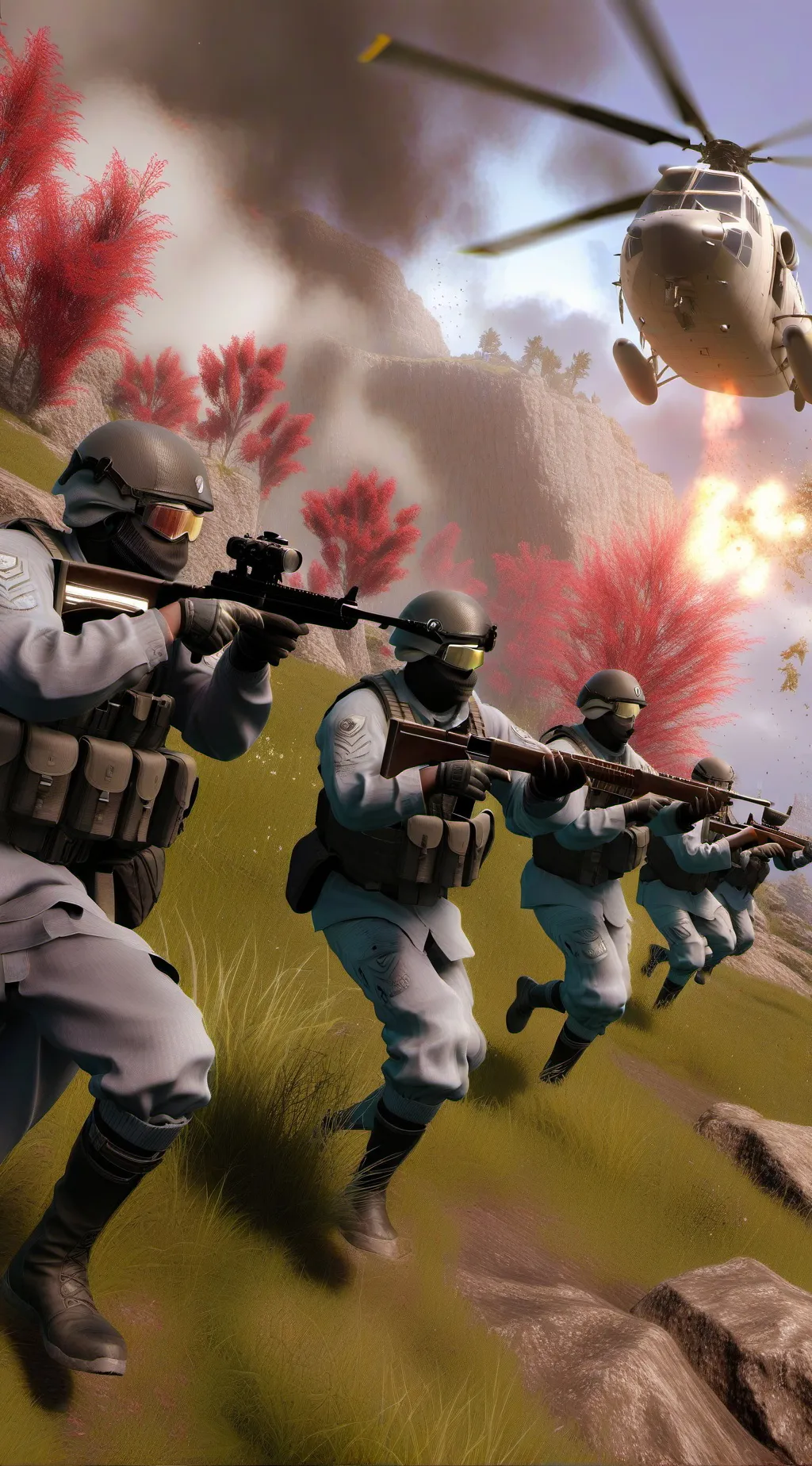 ai character: the army  background