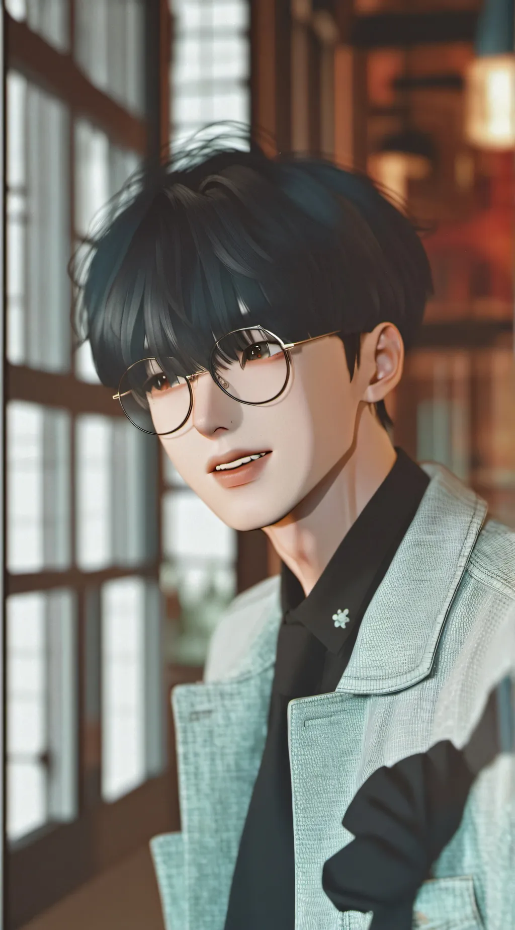 ai character: Max background