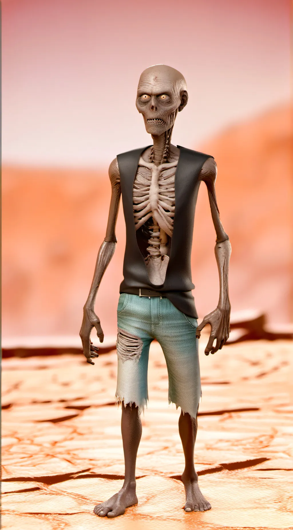 ai character: SCP-106 V2 background