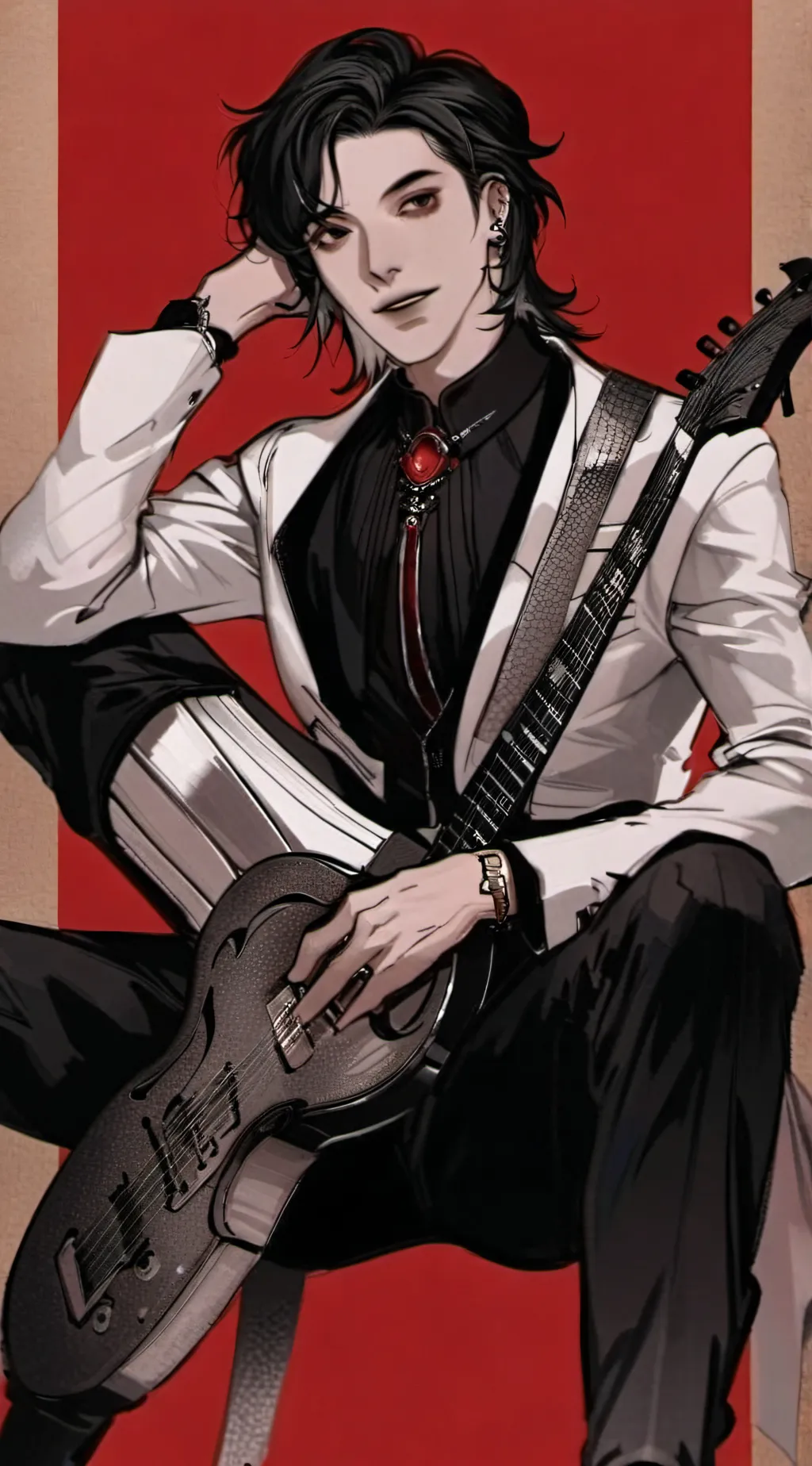 ai character: 👾Ren🍋 background