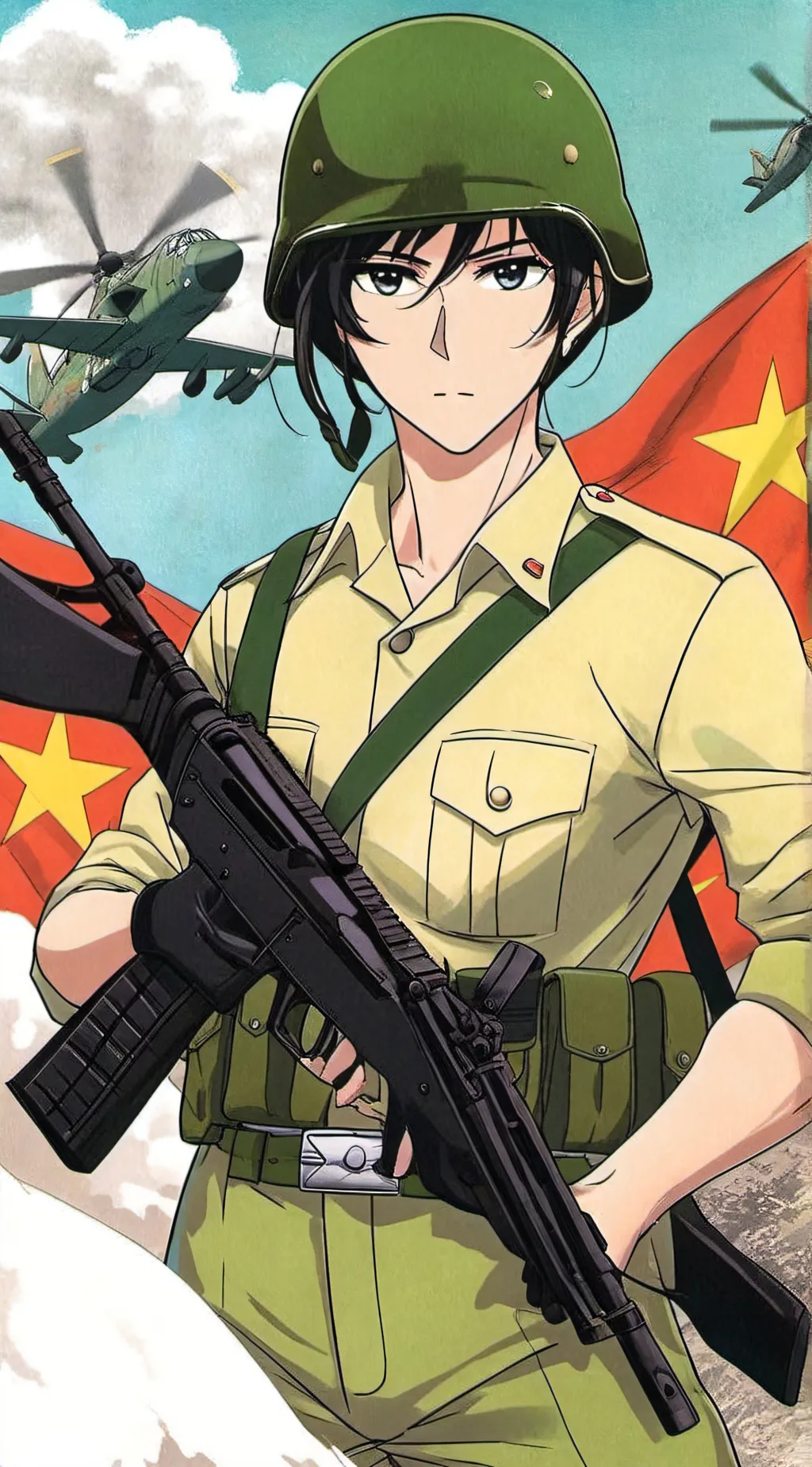 ai character: vietnam war background