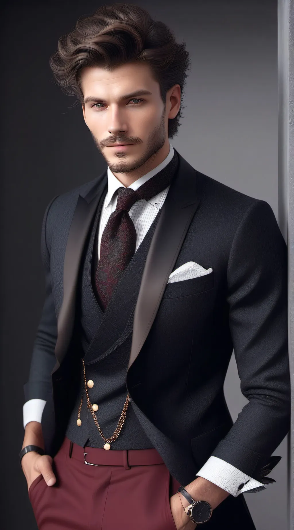 ai character: Wolverine ￼ background