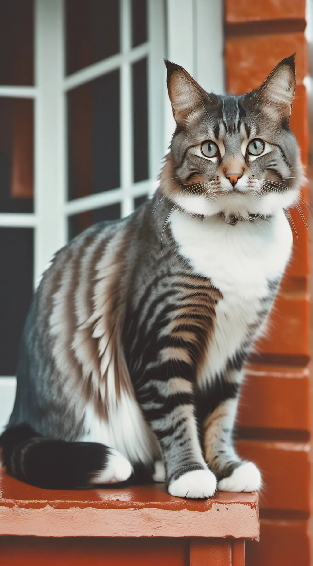 ai character: Cat background