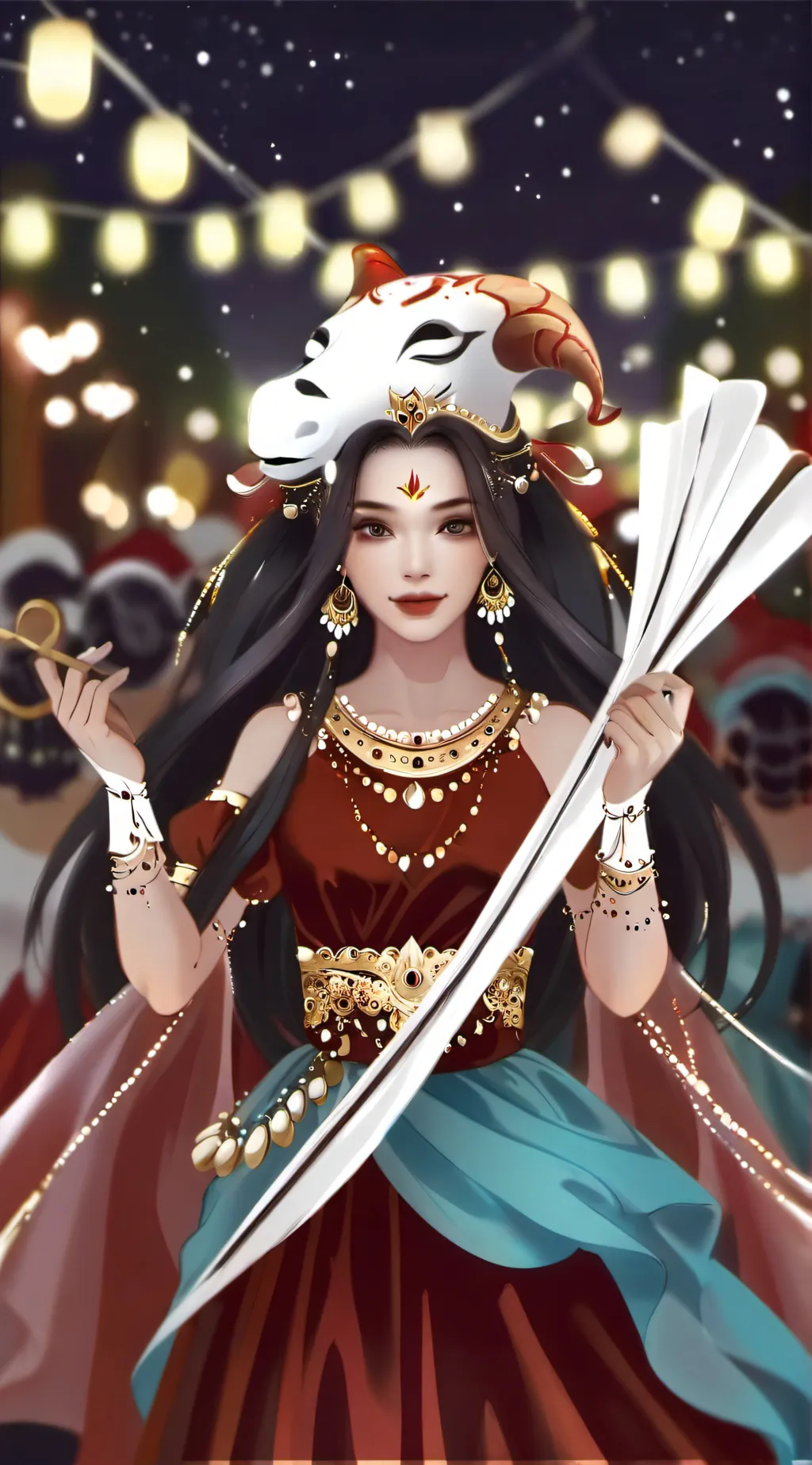 ai character: MHA CARNAVAL RIO🇧🇷 background