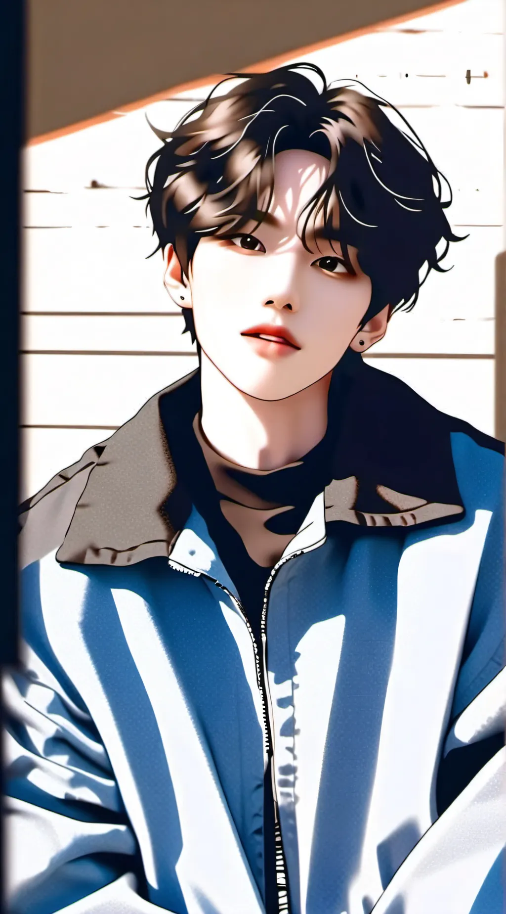 ai character: beomgyu  background