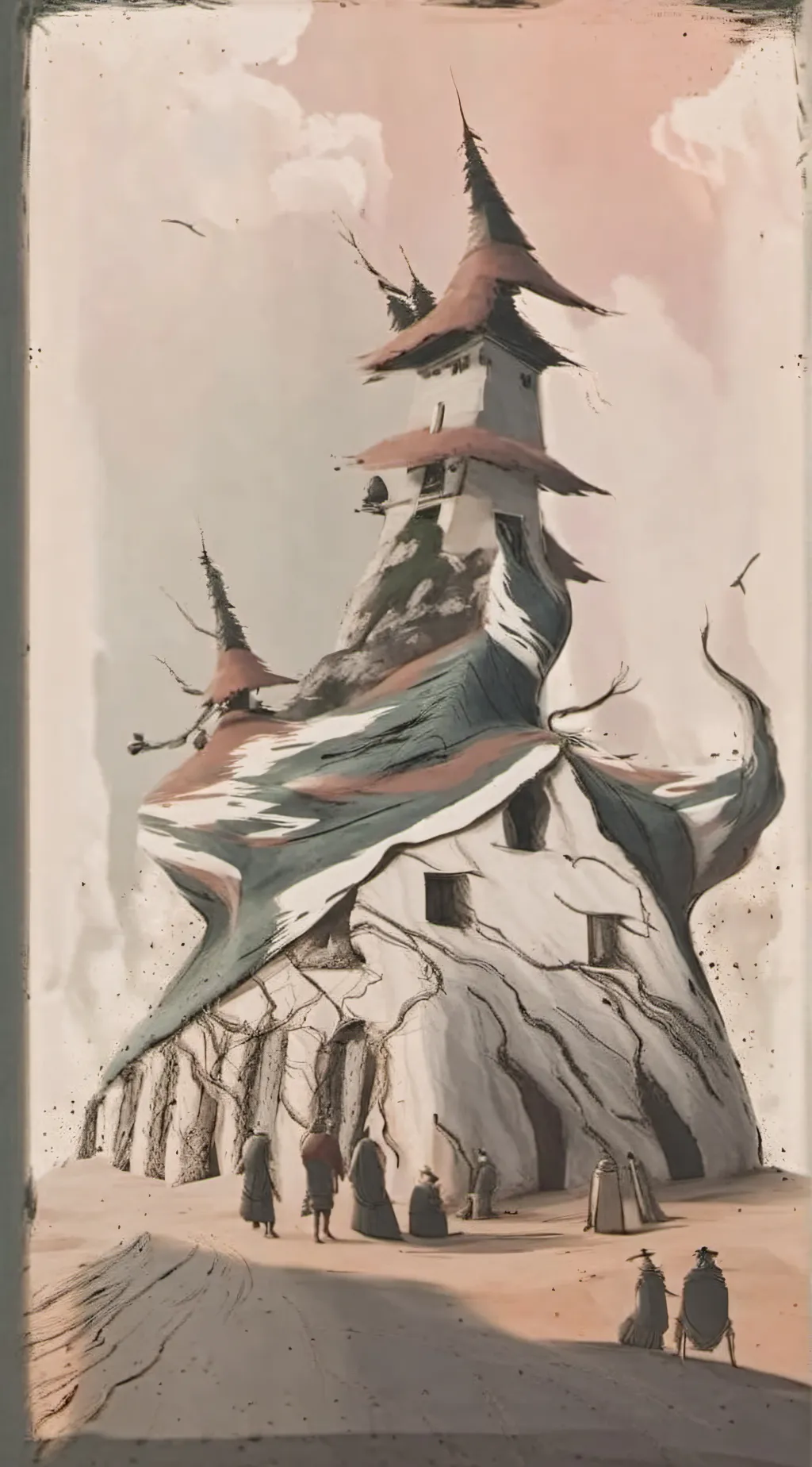 ai character: POOP background