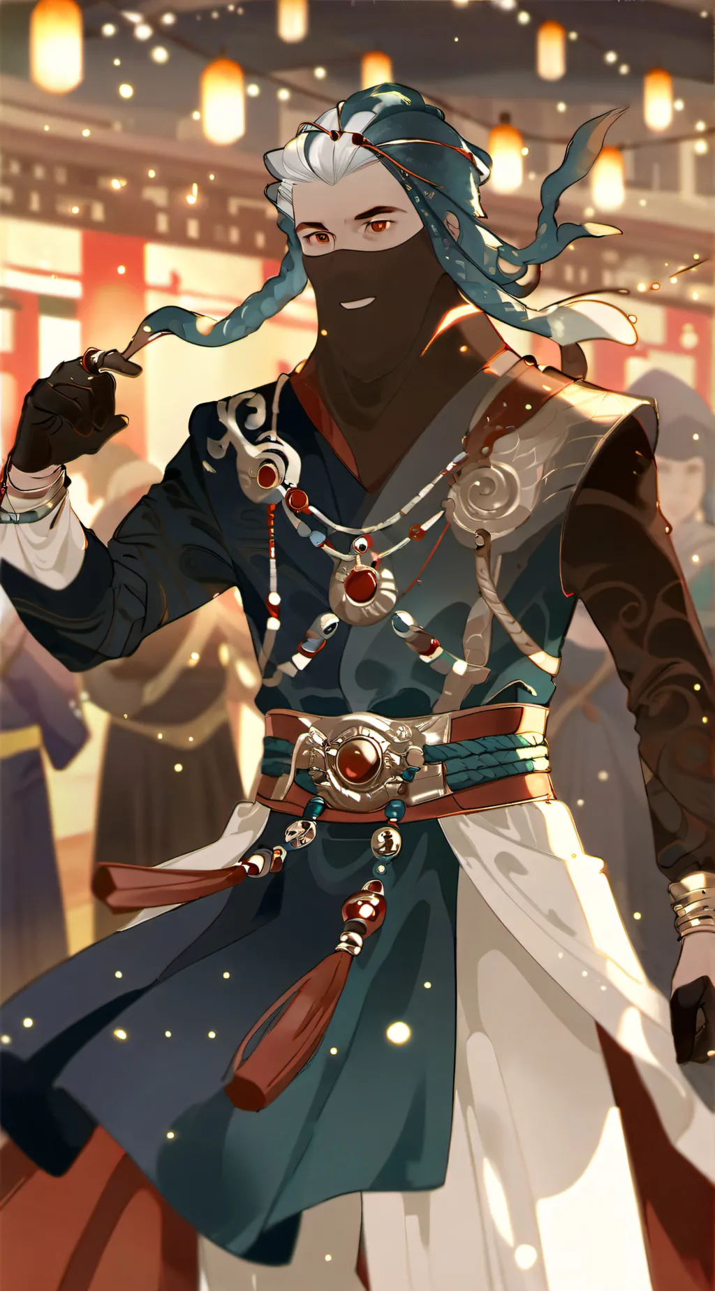 ai character: Demon slayer background