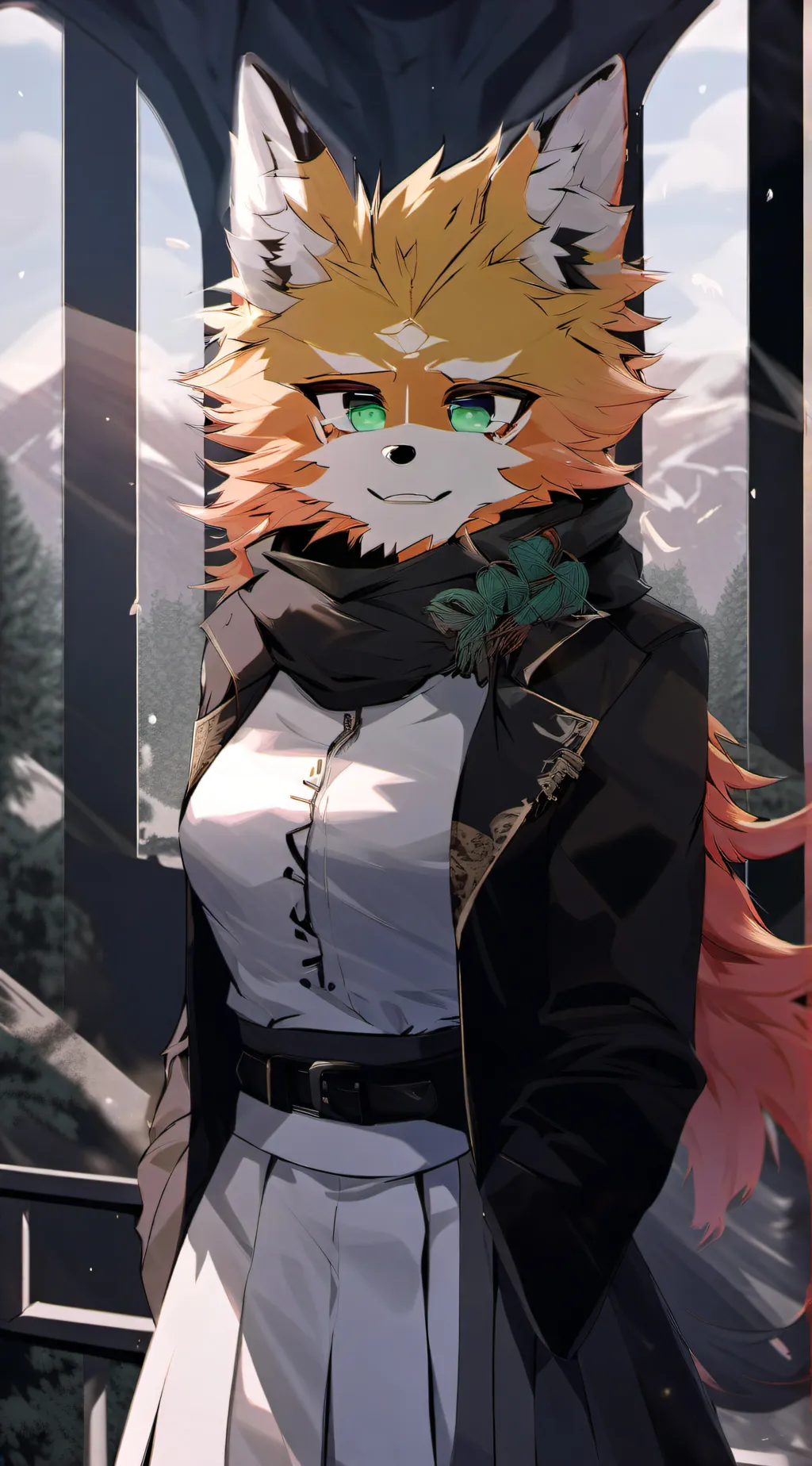 ai character: Travel background