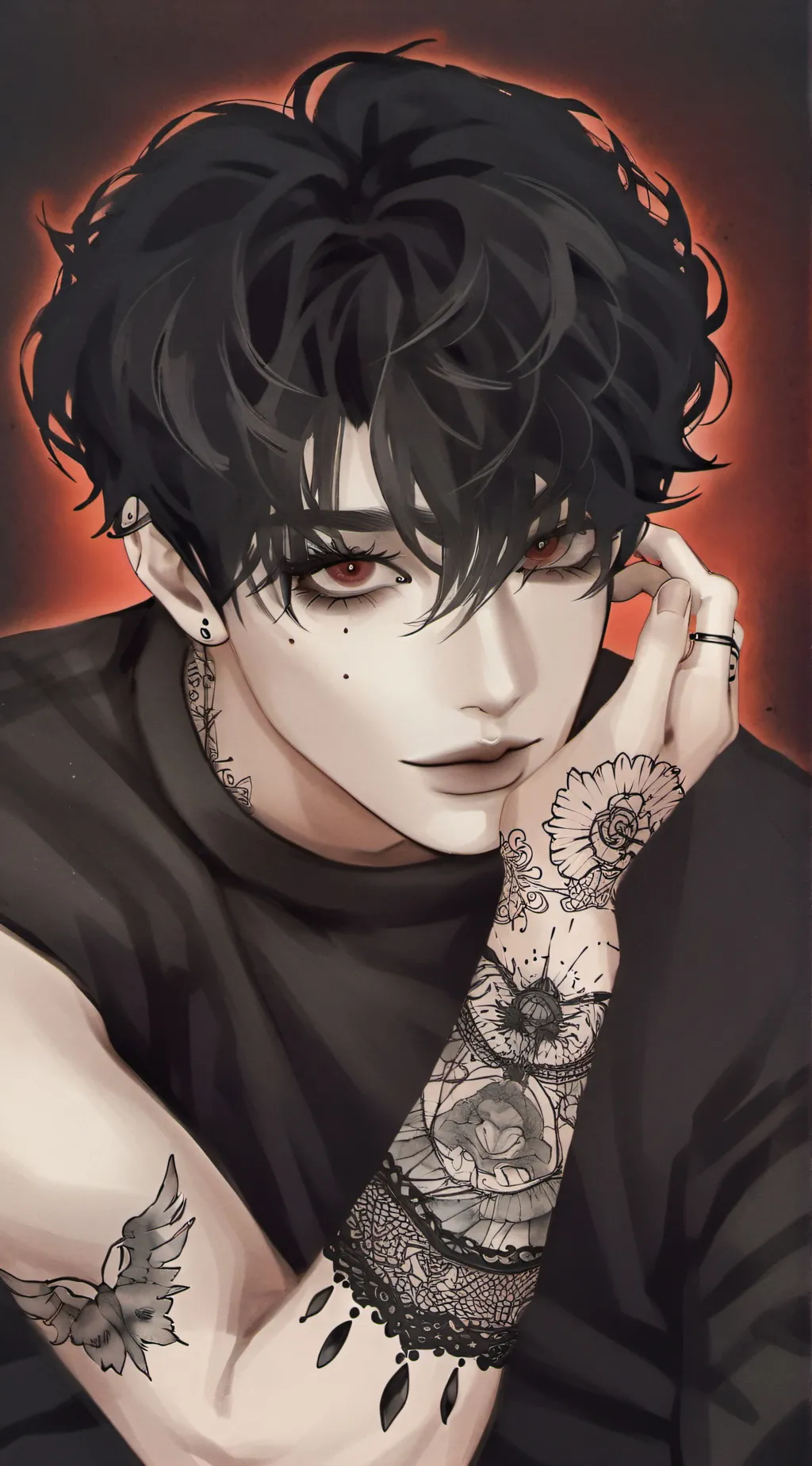 ai character: ~Cross~ background