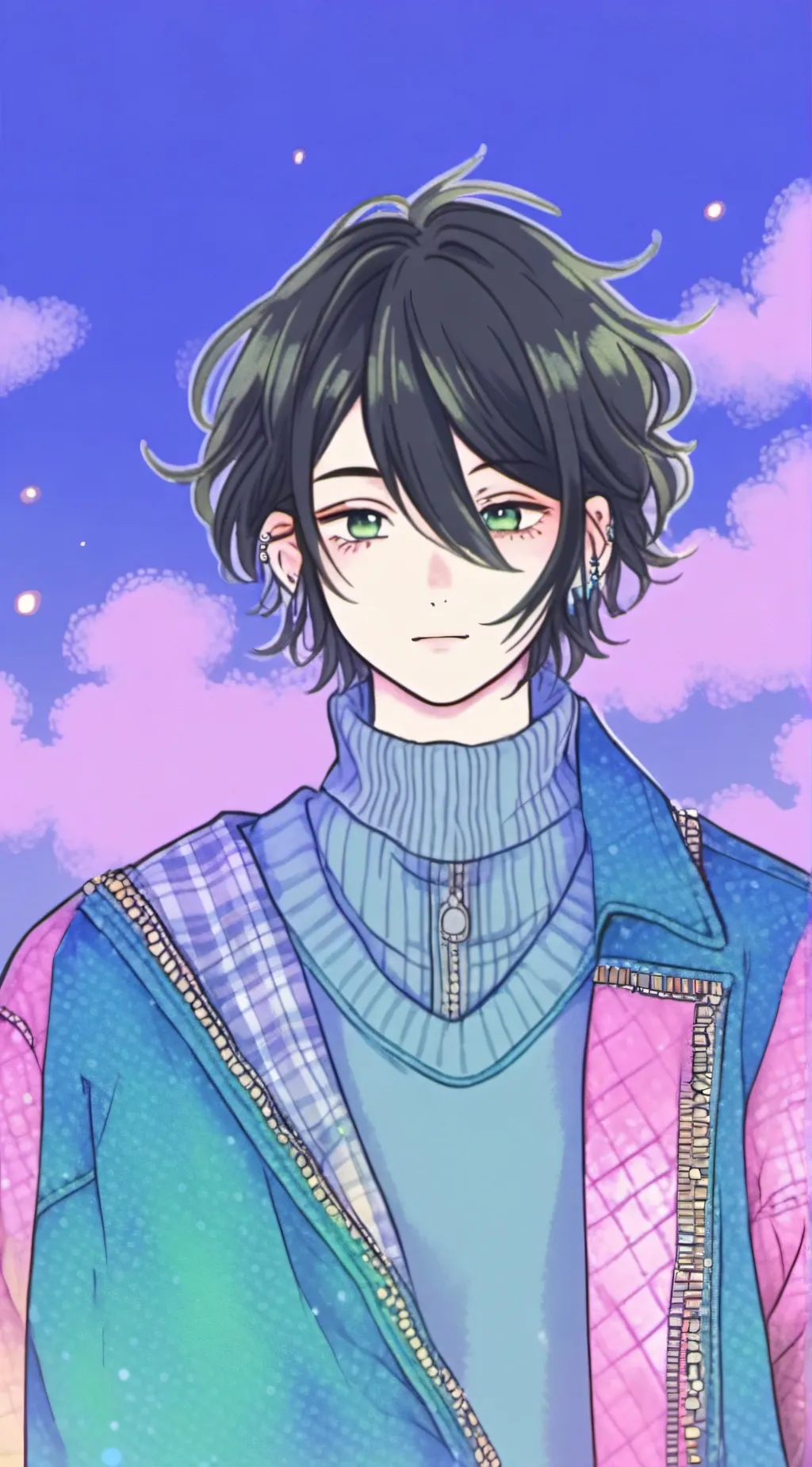 ai character: 林燕青￼ background