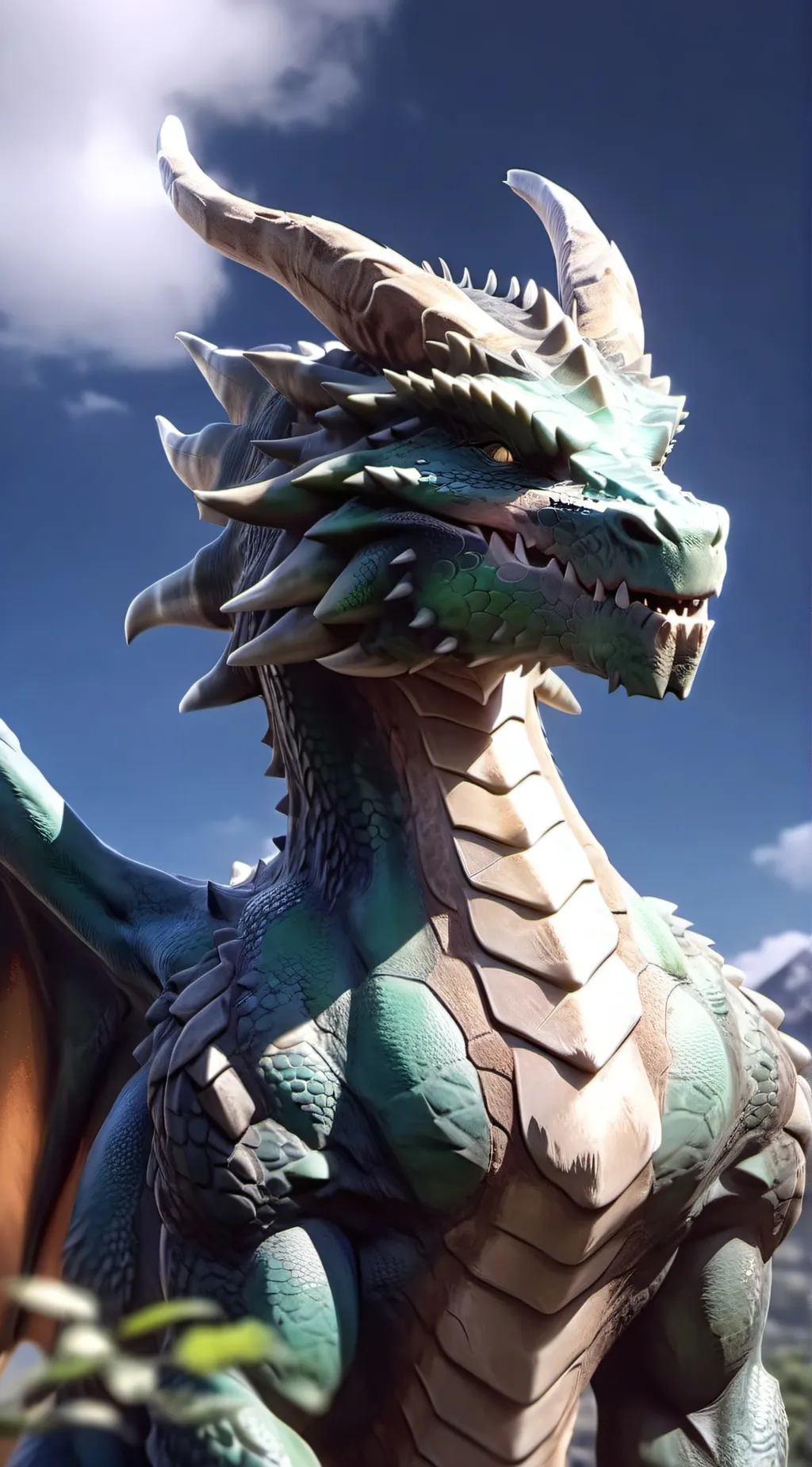 ai character: Wof glory background