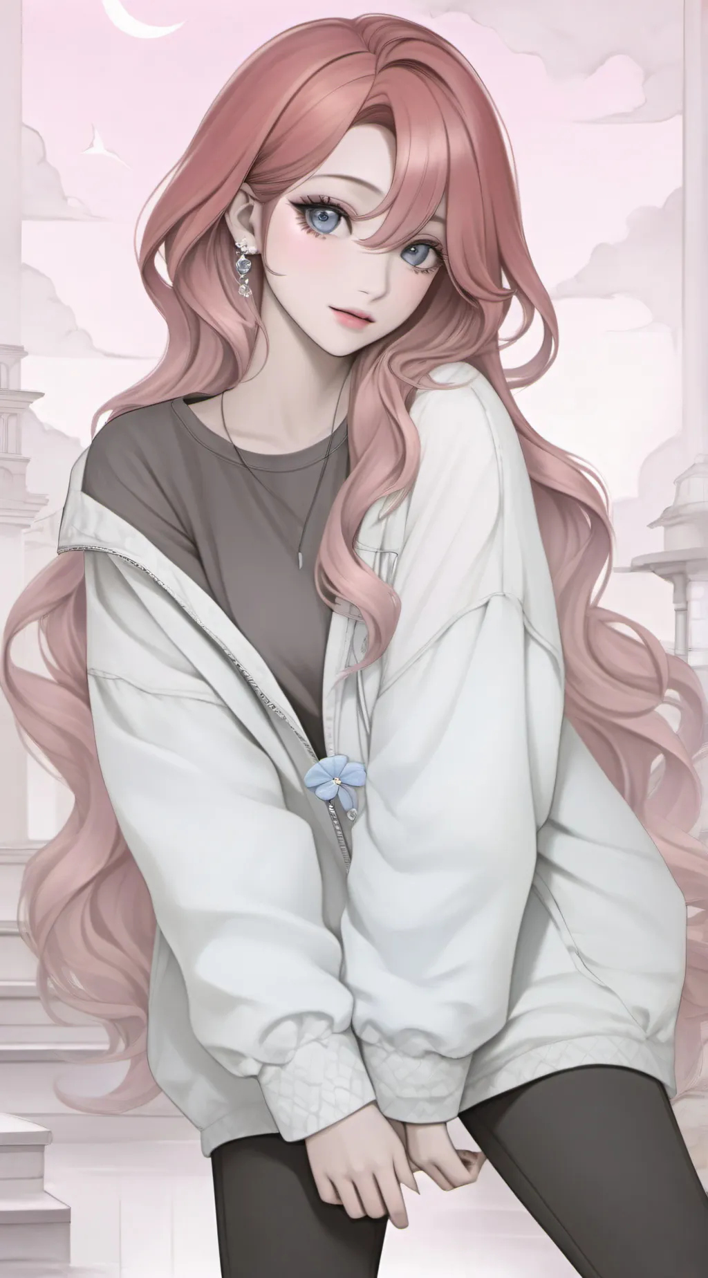 ai character: lily  background