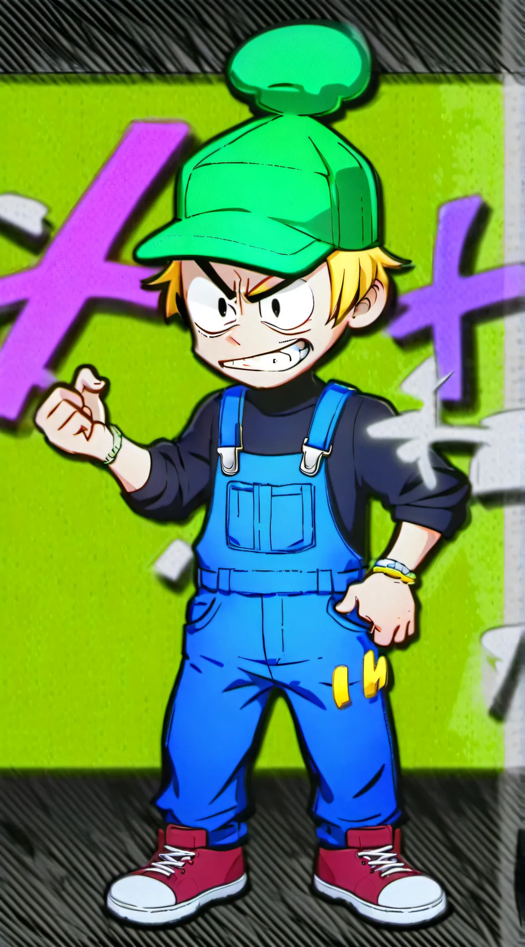 ai character: Bambi Anime😴 background