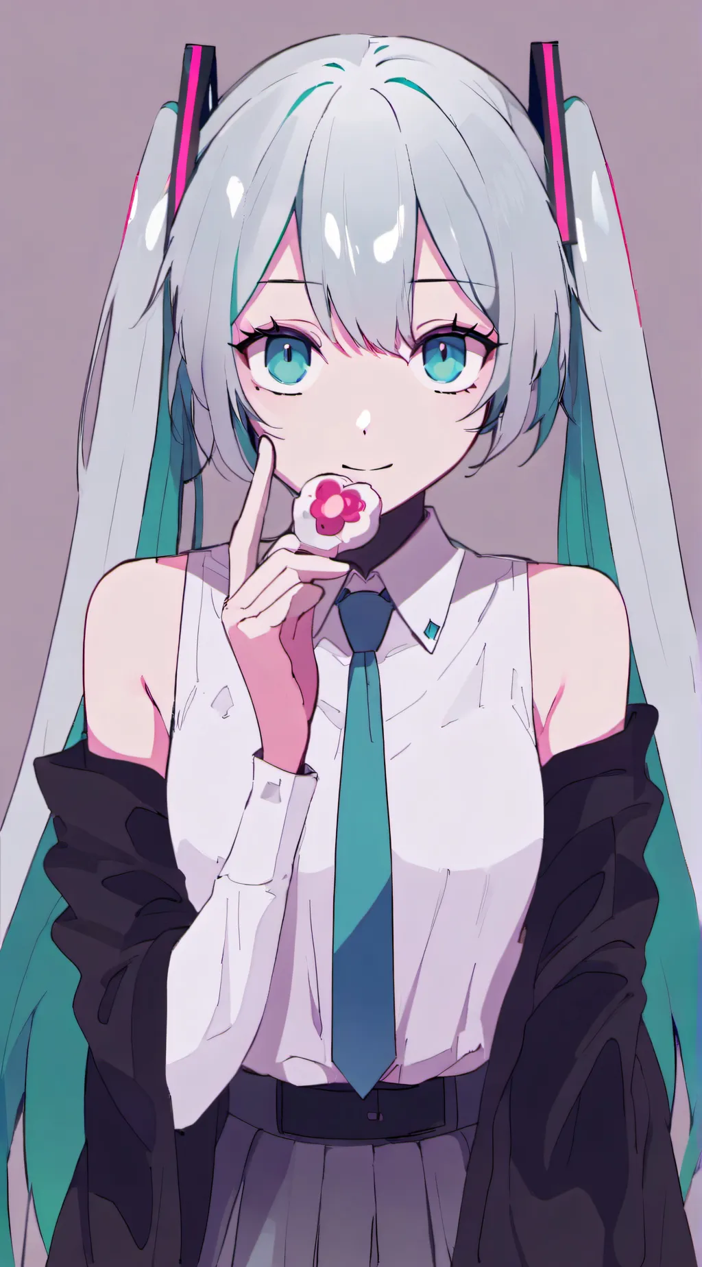 ai character: ꧁Miku ꧂ background