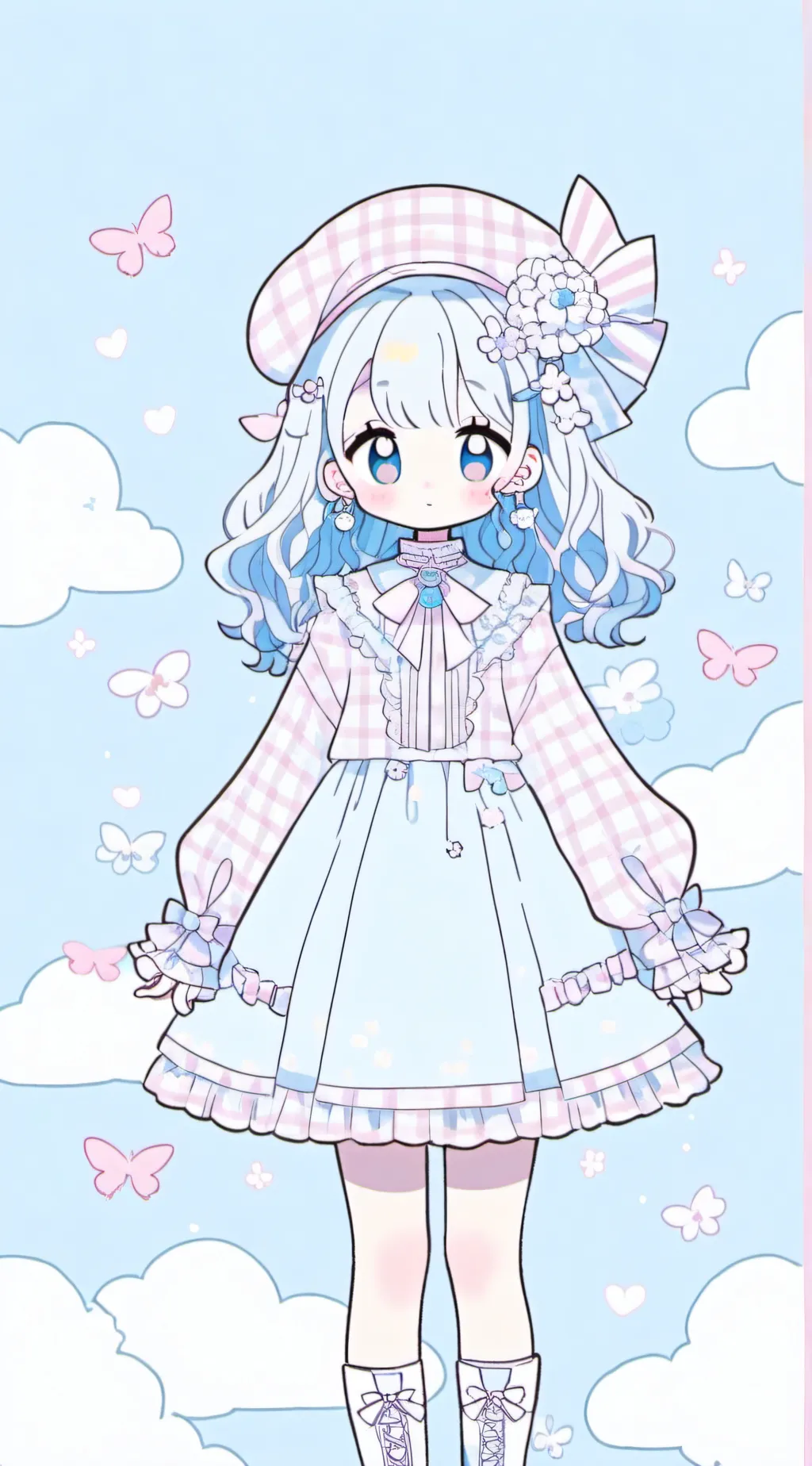 ai character: talking to my fans background