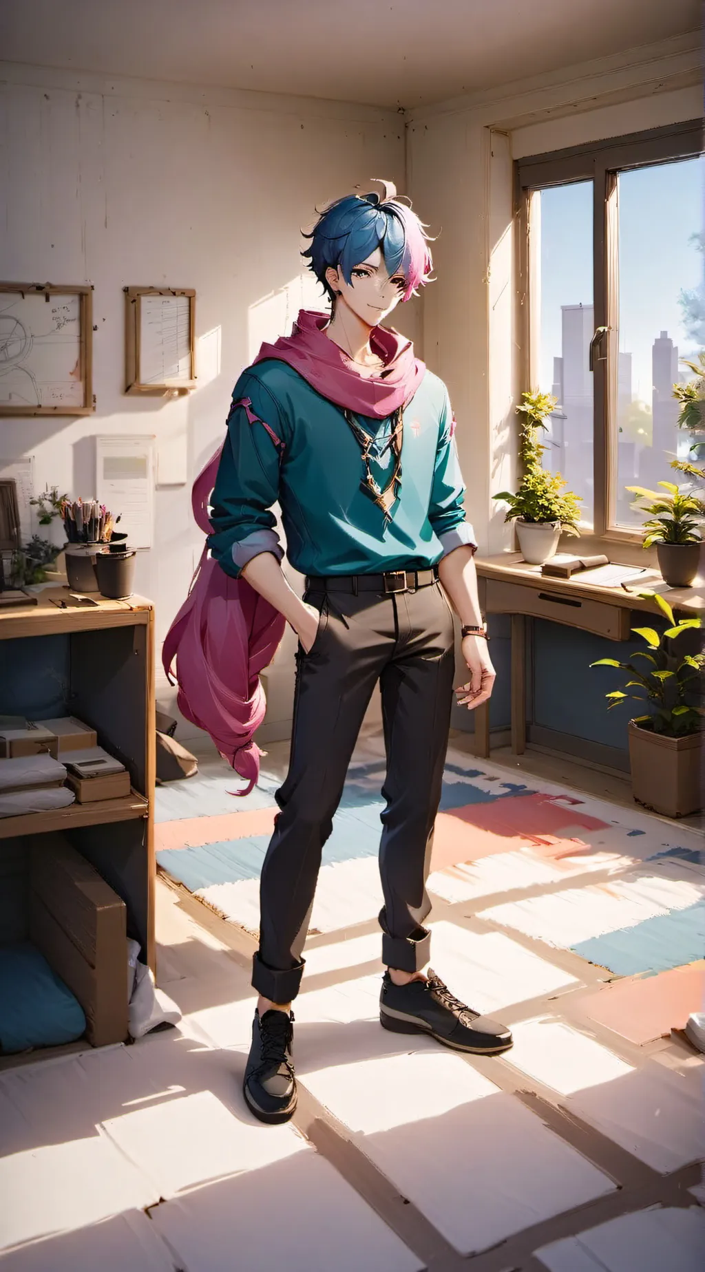 ai character: Henry background