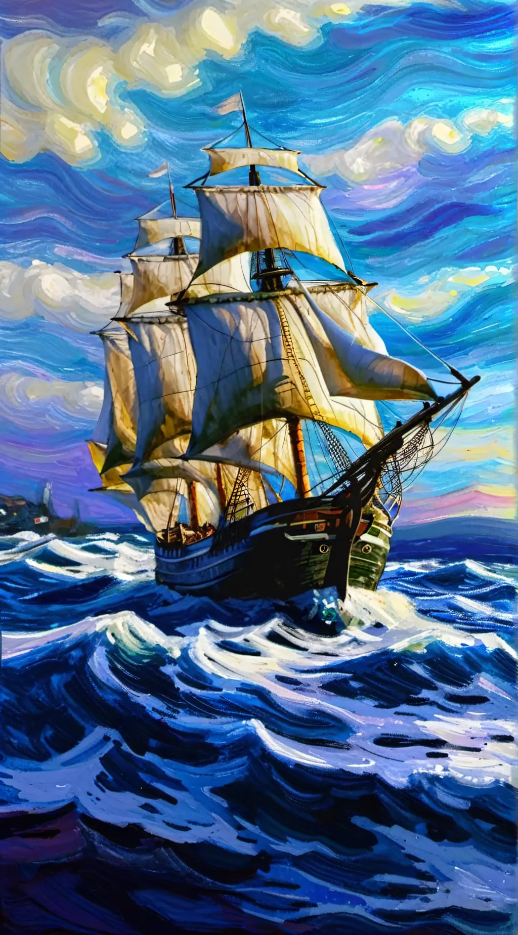 ai character: Hazbin Cruise background