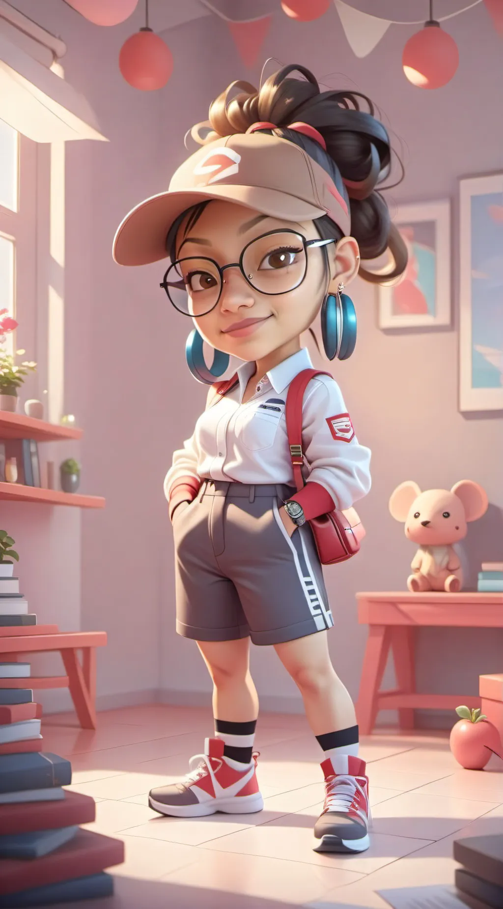 ai character: Jane and ur Jake  background